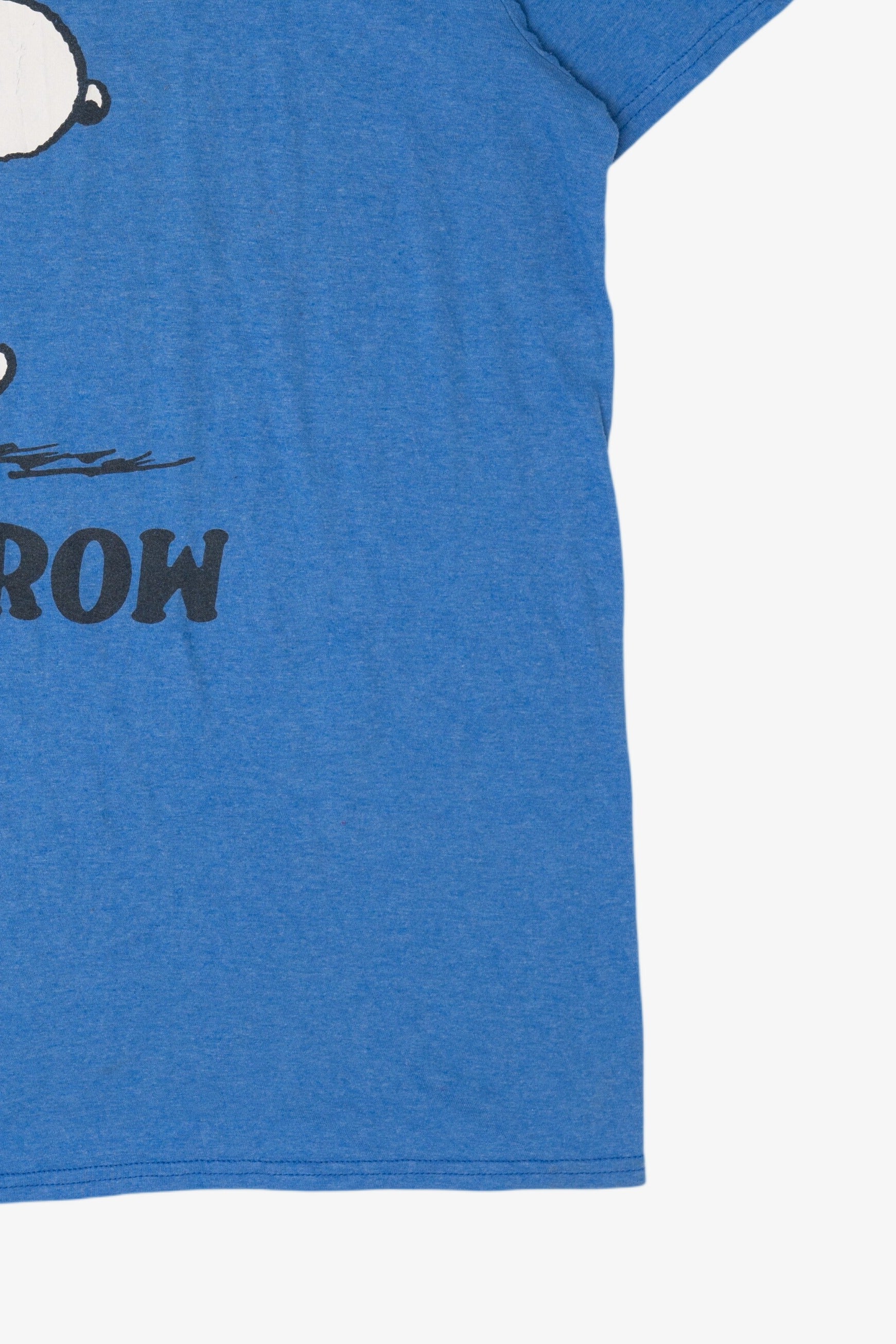 Blue Peanuts "I'll Do It Tomorrow" Snoopy Funny T-Shirt (2020s)