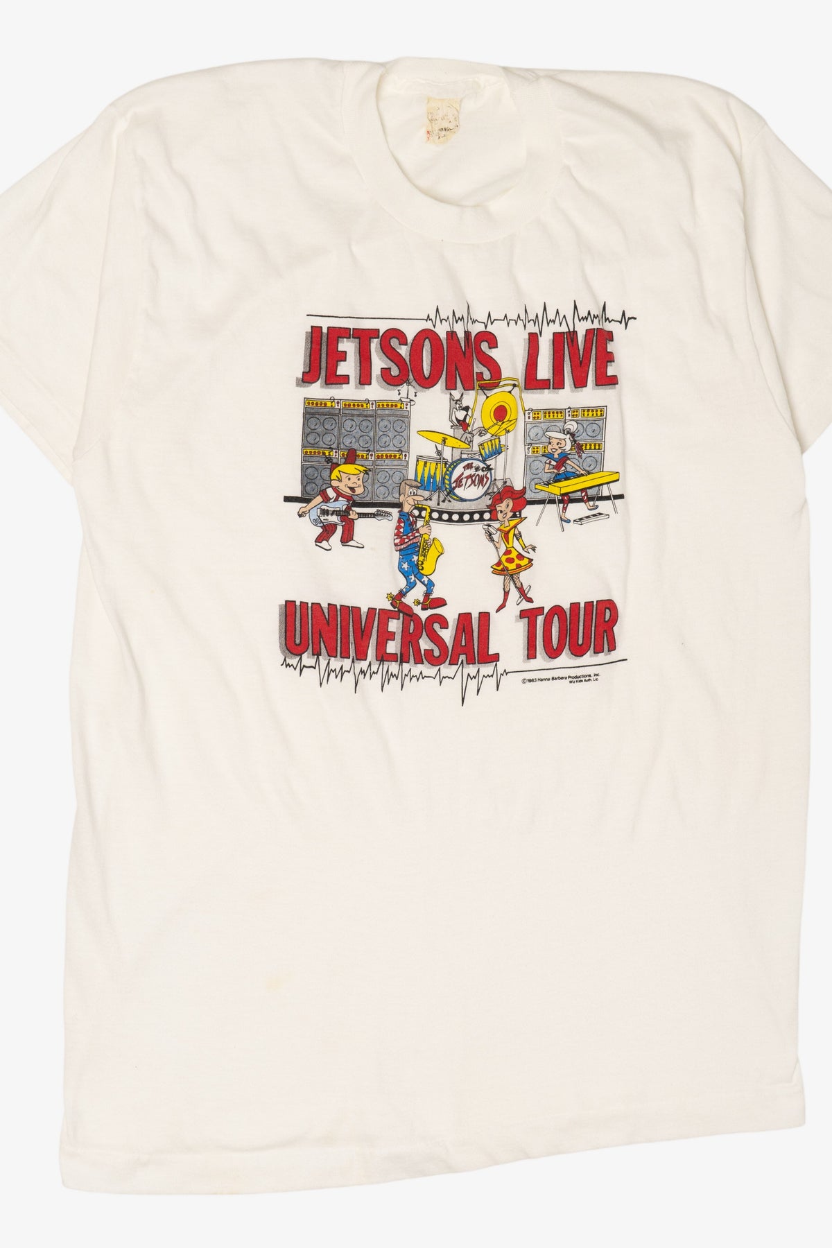 Vintage Jetsons Live Universal Tour Single Stitch T-Shirt (1980s)
