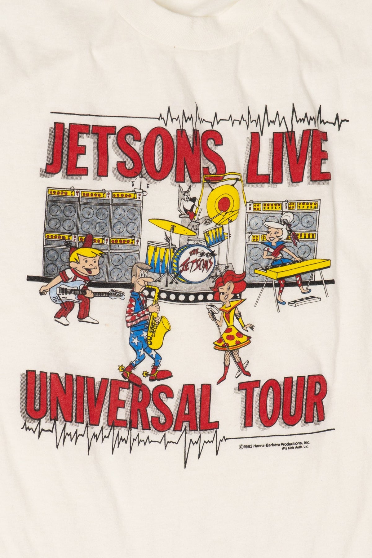 Vintage Jetsons Live Universal Tour Single Stitch T-Shirt (1980s)