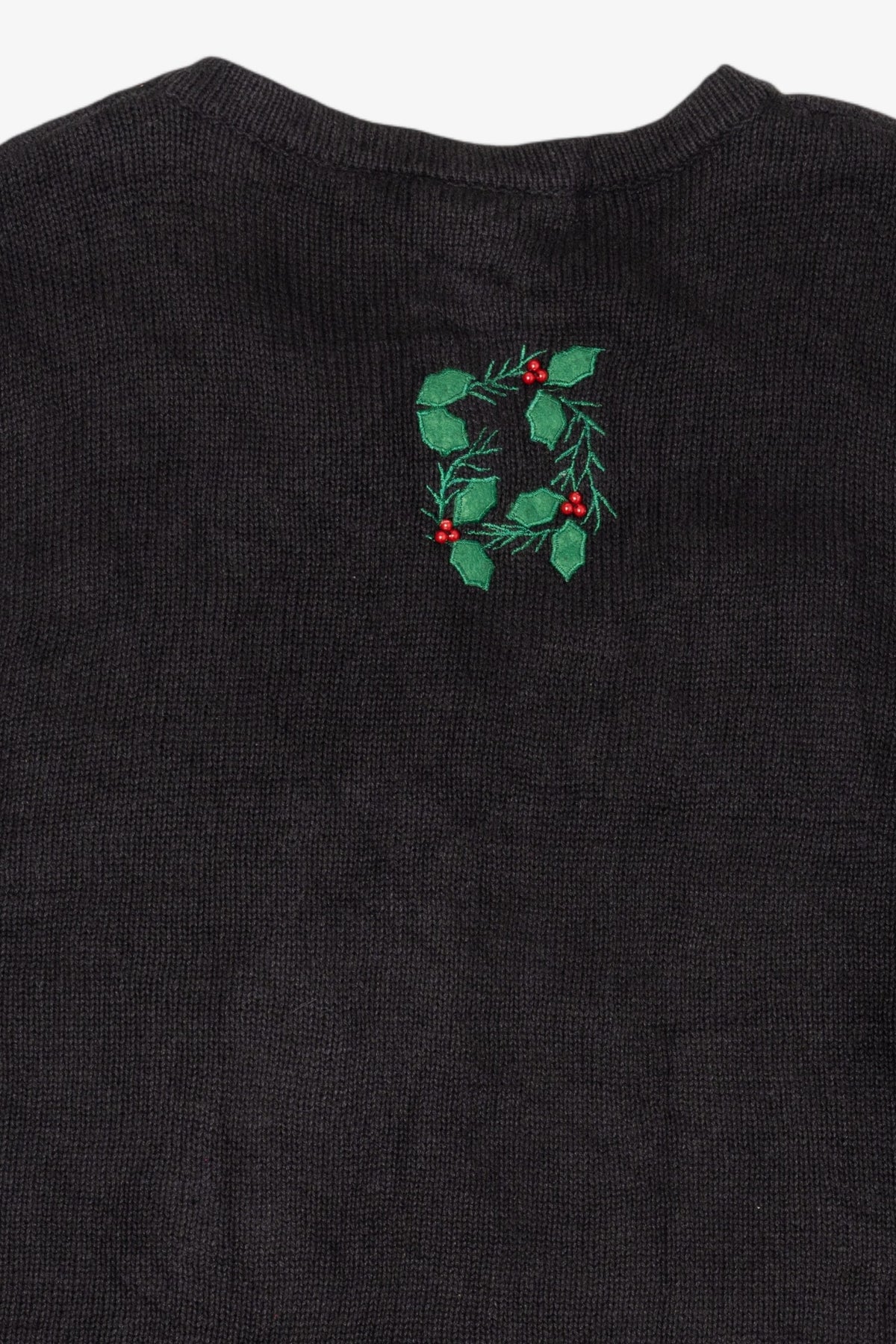 Vintage Black Bobbie Brooks Nutcrackers Ugly Christmas Cardigan (1990s)