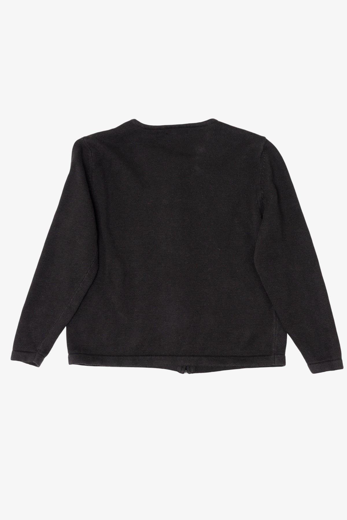 Vintage Black Fashion And Presents Ugly Christmas Cardigan (2000s)