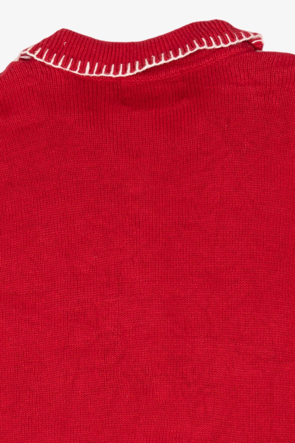 Vintage Red Tiara International Ugly Christmas Cardigan (2000s)