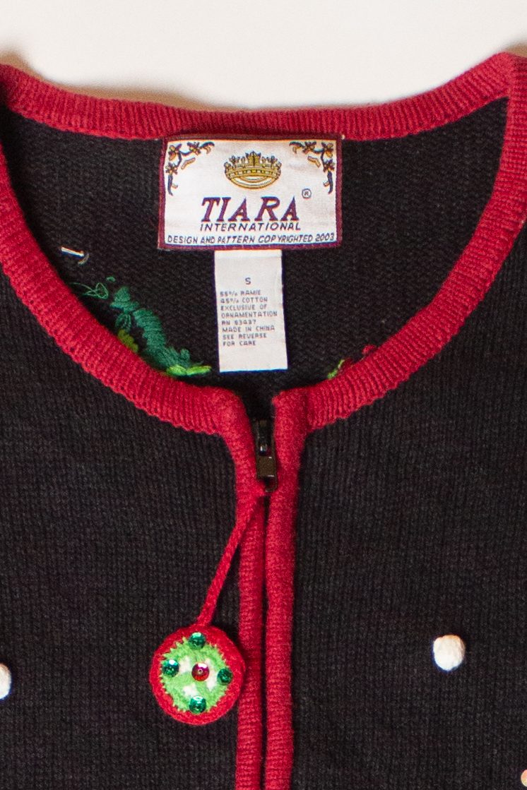 Vintage Santa Gifts Christmas Cardigan (1990s)