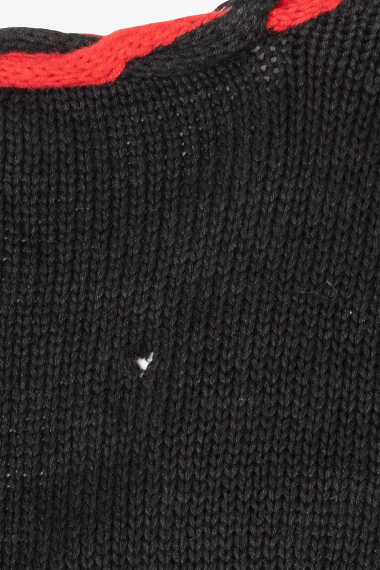 Vintage Black Hasting & Smith Ugly Christmas Cardigan (1990s)