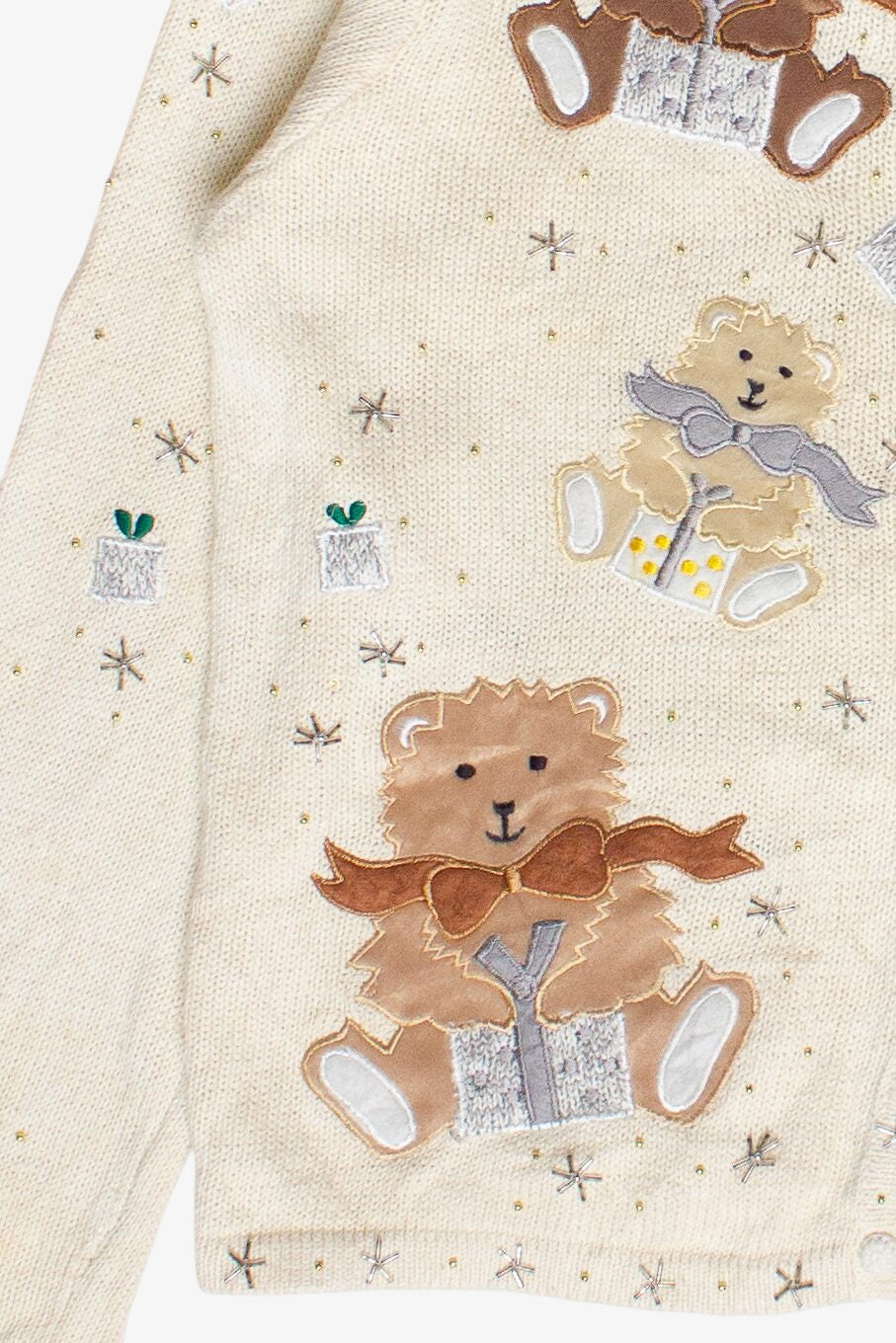 Vintage Gifting Bears Ugly Christmas Sweater (2000s)