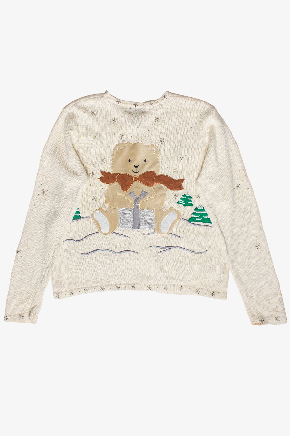 Vintage Gifting Bears Ugly Christmas Sweater (2000s)