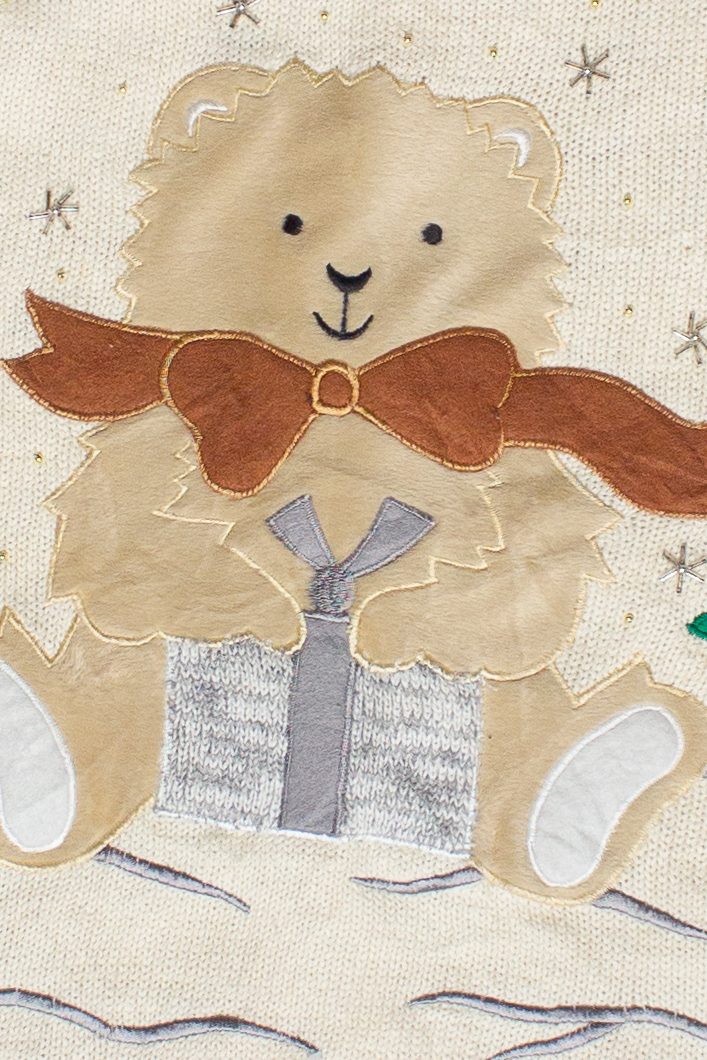 Vintage Gifting Bears Ugly Christmas Sweater (2000s)