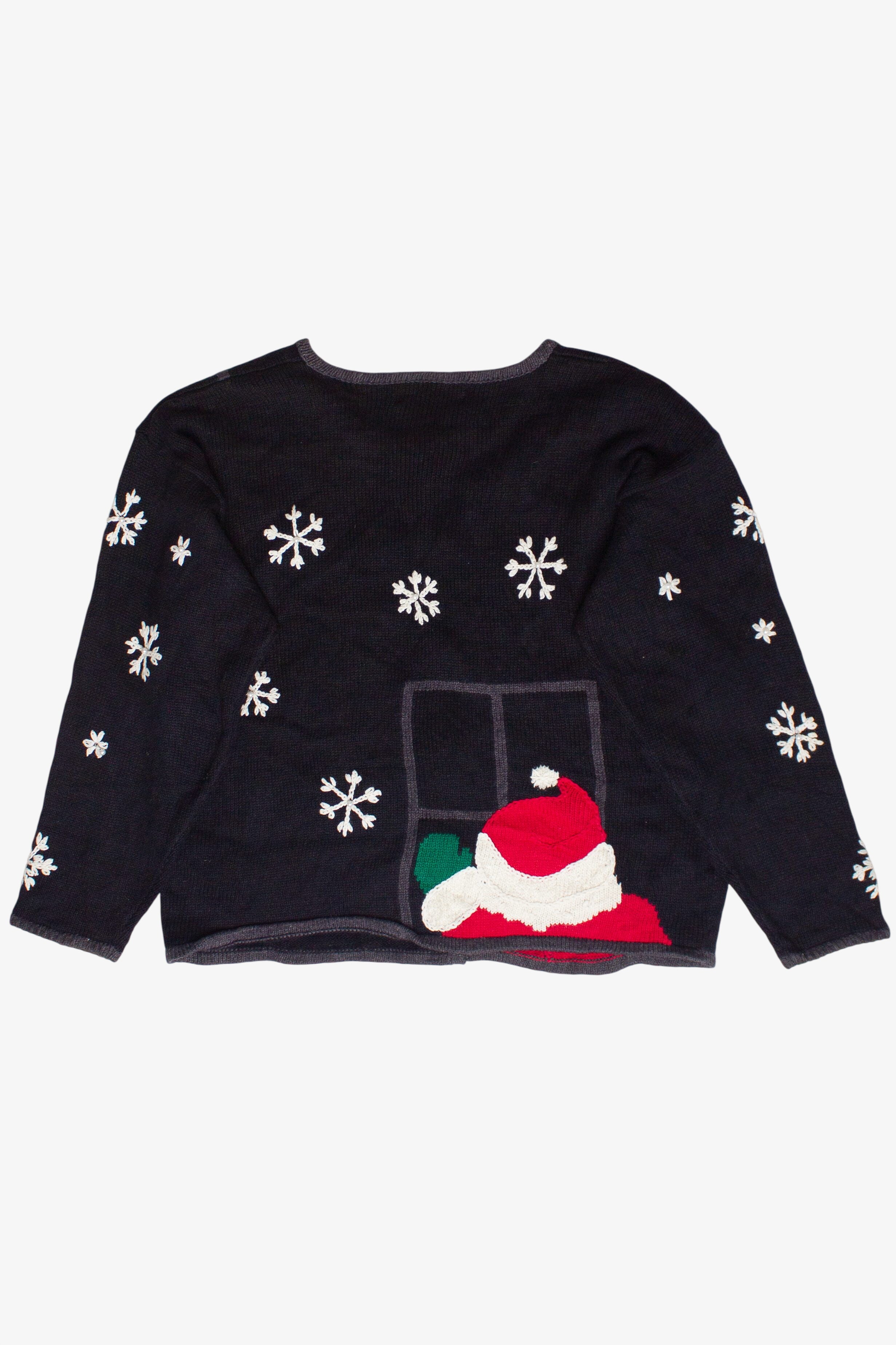 Vintage Mandal Bay Christmas Windows Ugly Christmas Sweater (1990s)