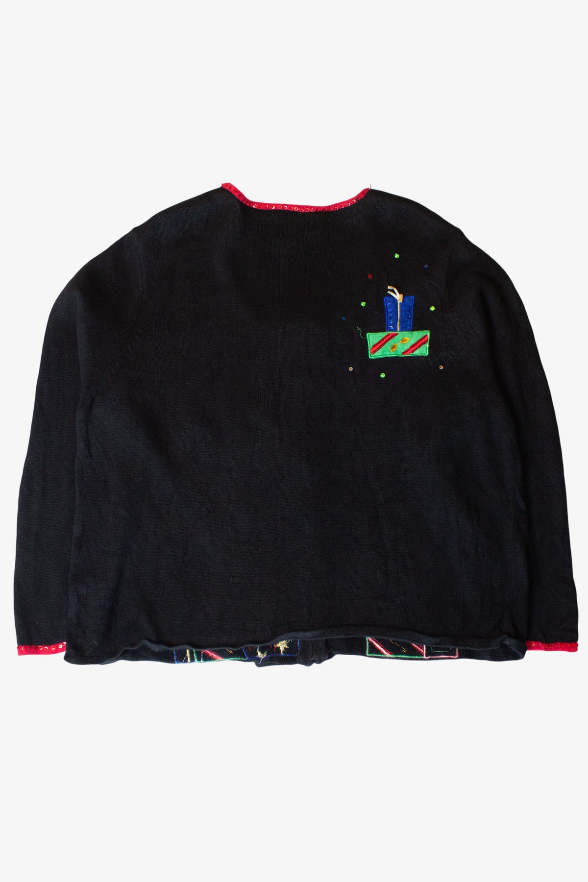 Vintage Santa Ugly Christmas Cardigan (1990s)
