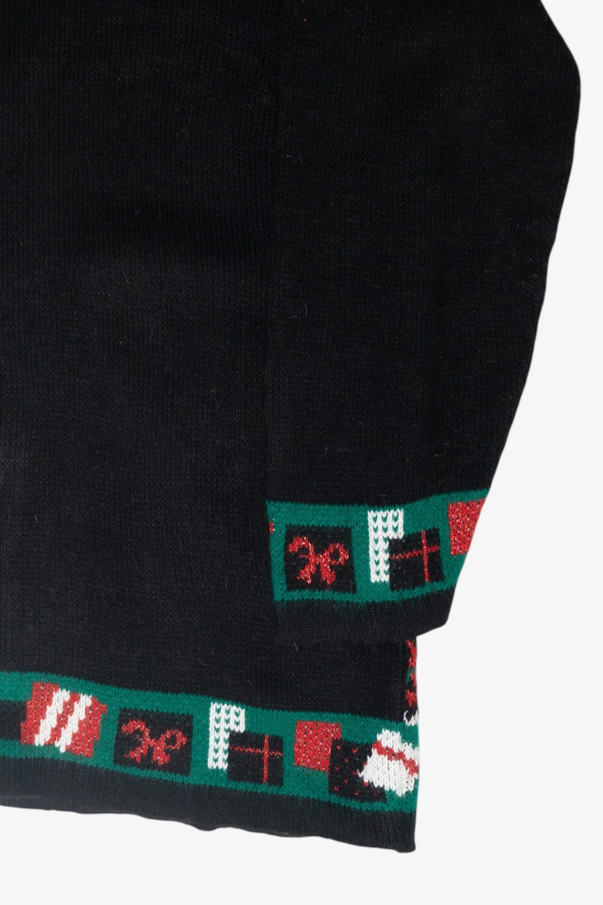 Presents Ugly Christmas Cardigan (1980s)