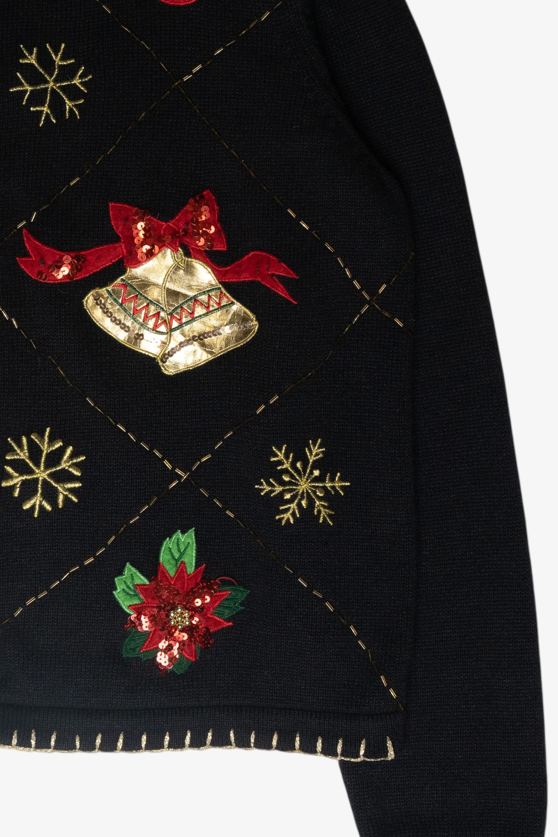 Bells Ugly Christmas Cardigan (1990s)