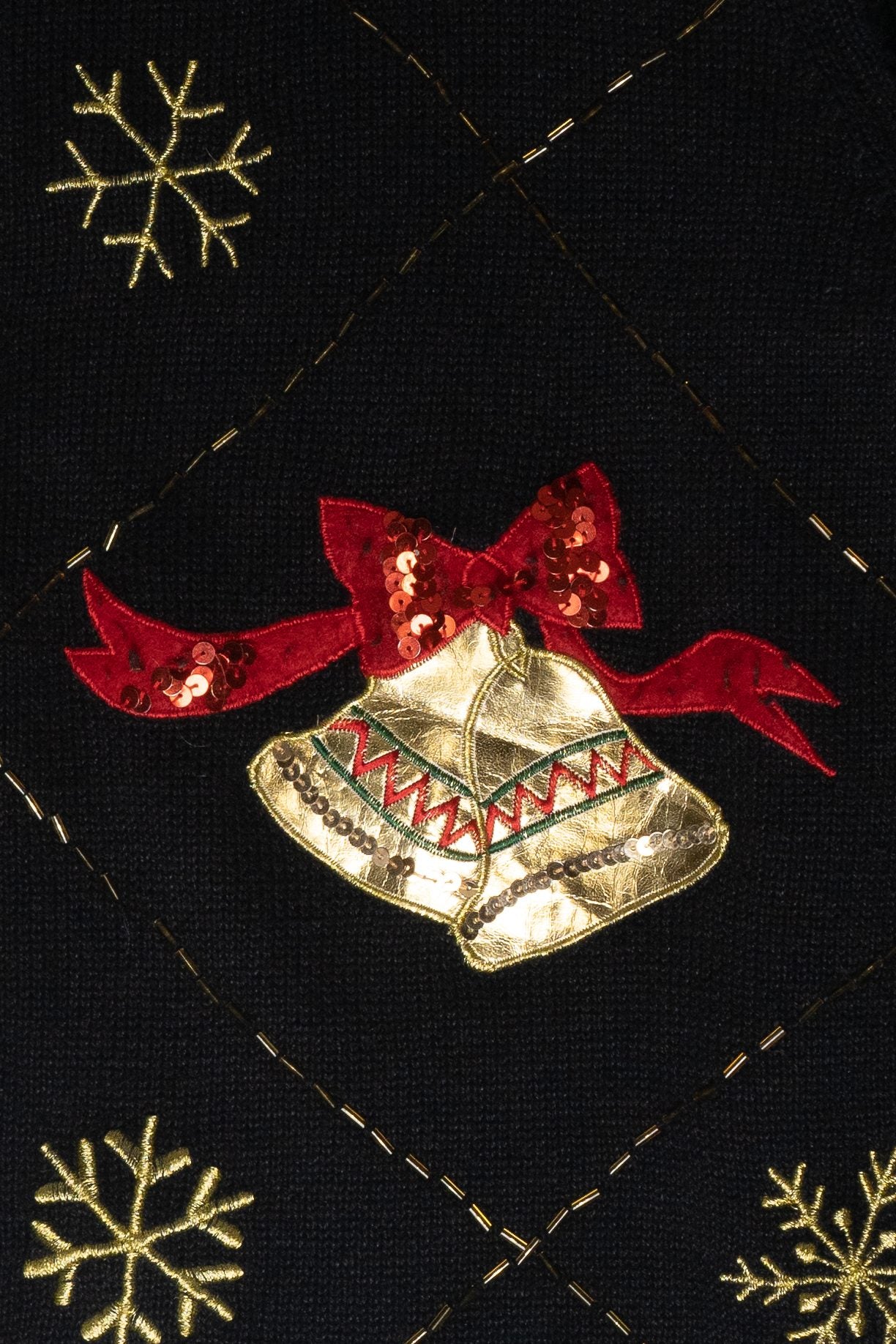 Bells Ugly Christmas Cardigan (1990s)