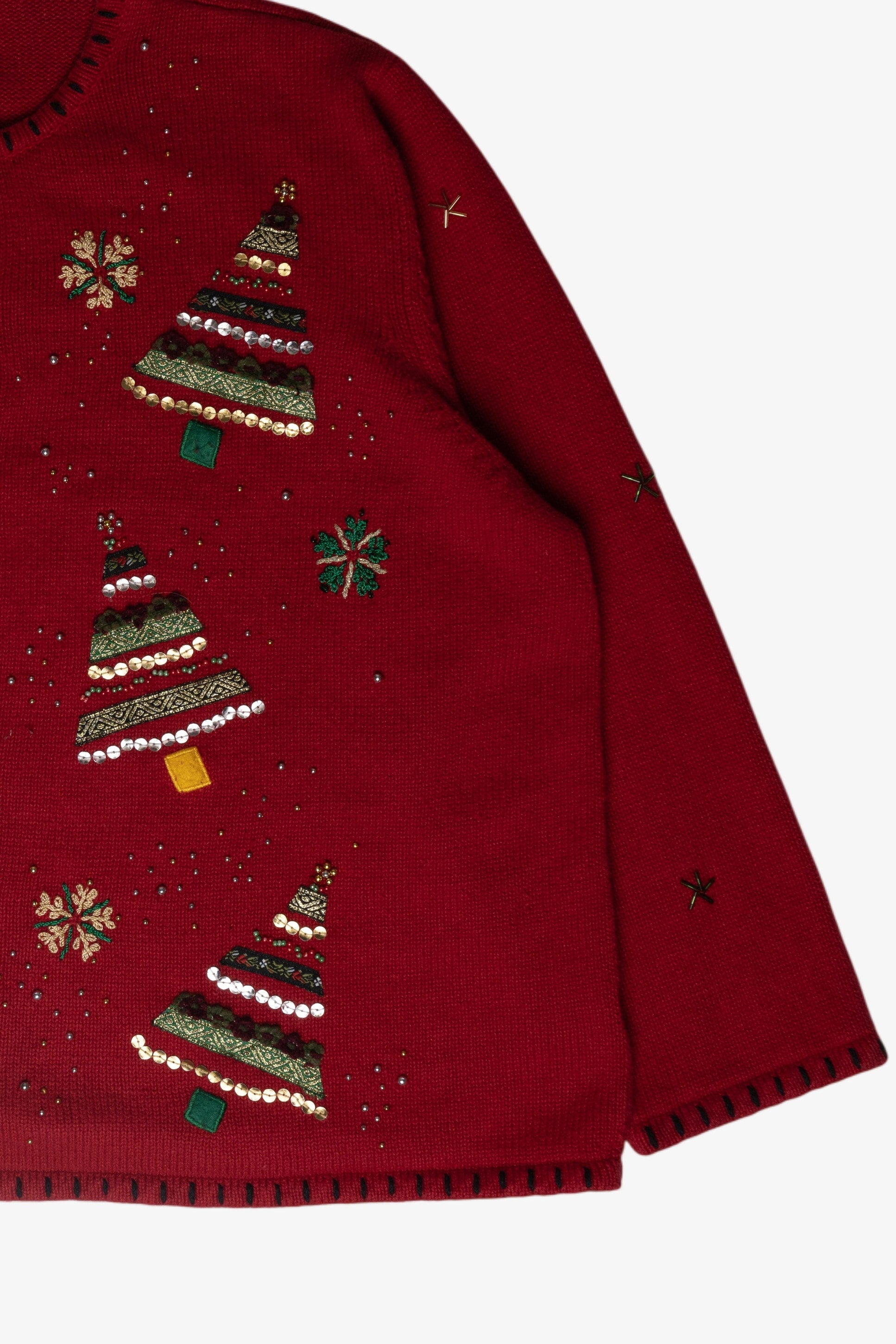 ChrsTrees Ugly Christmas Cardigan (1990s)