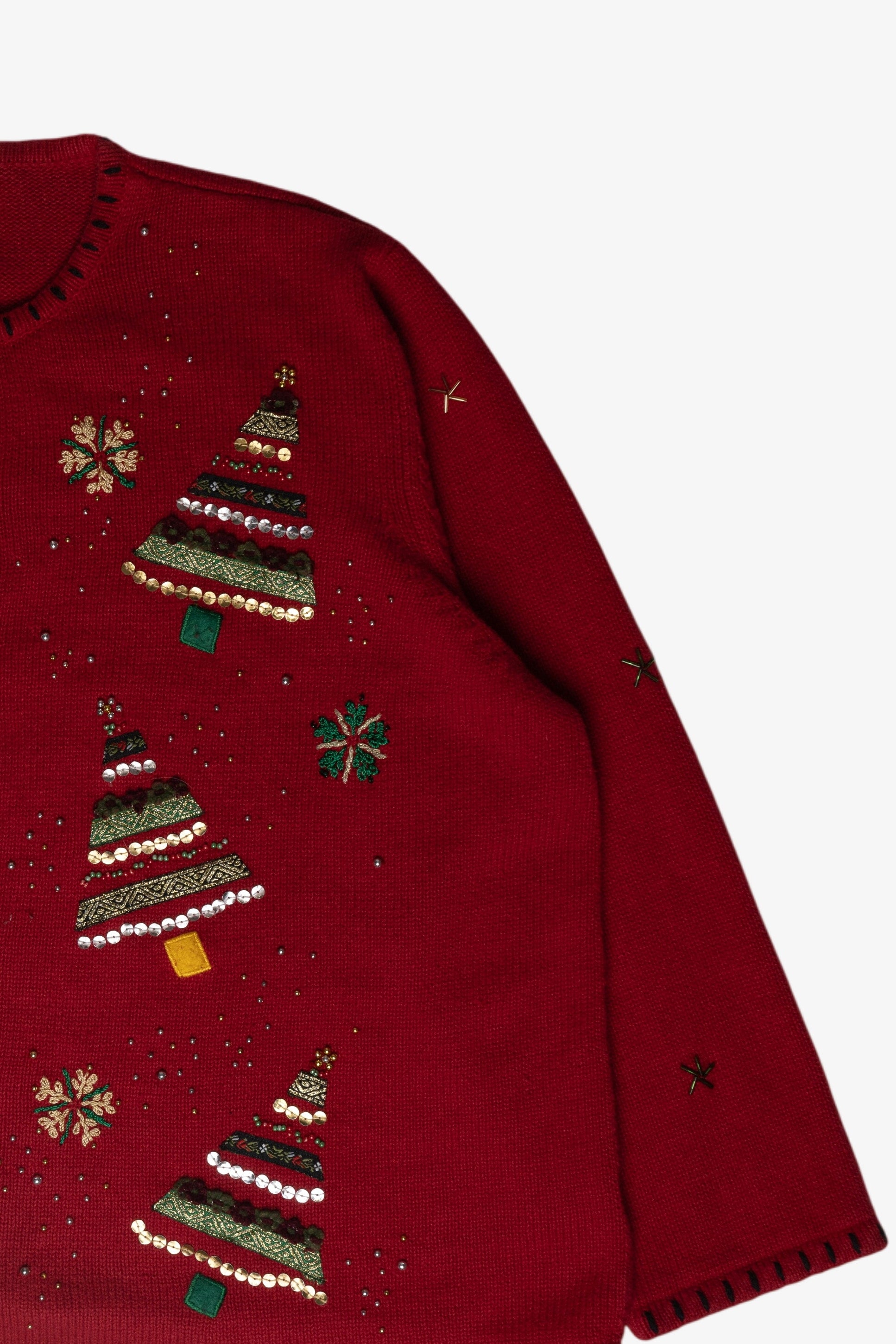 ChrsTrees Ugly Christmas Cardigan (1990s)