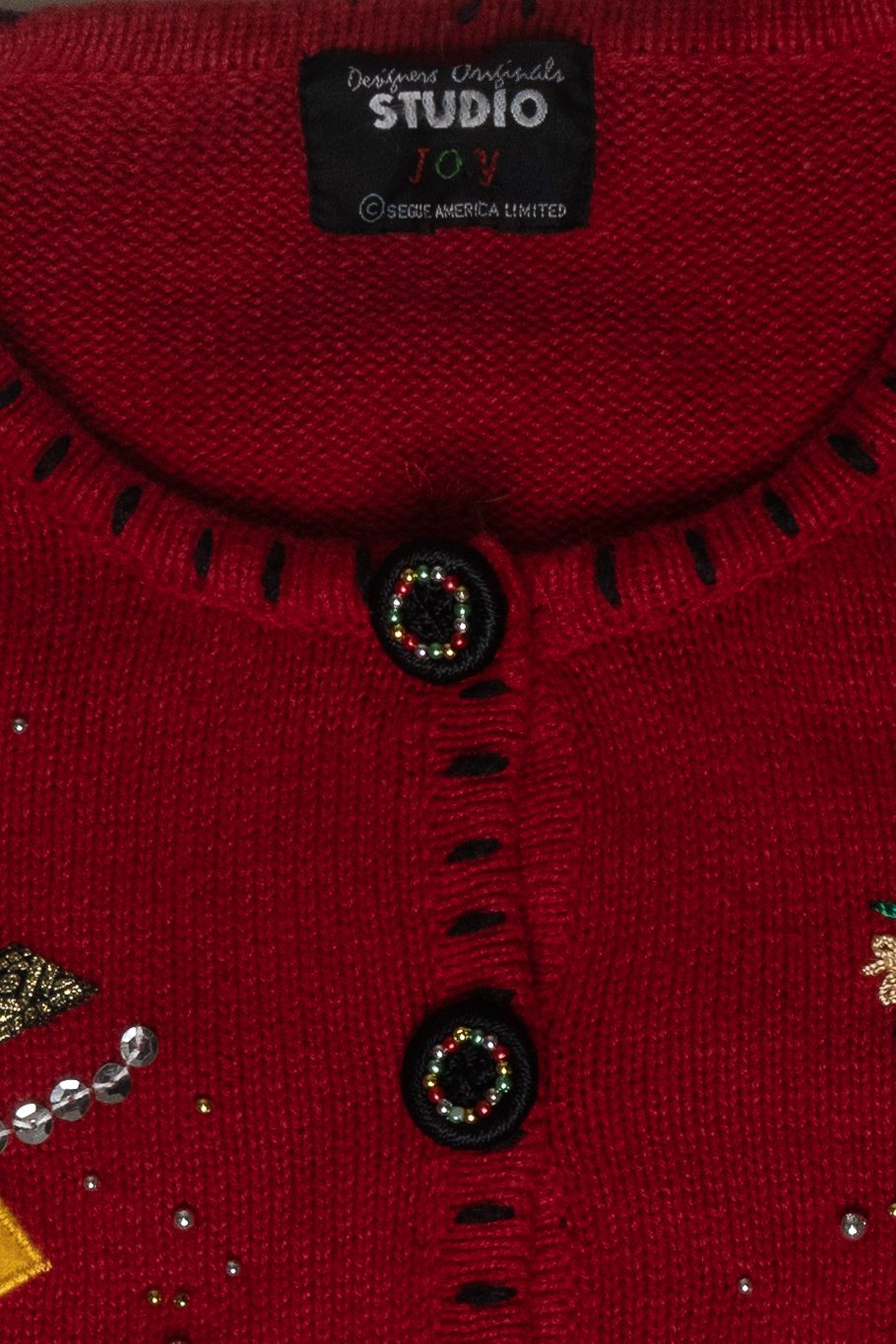 ChrsTrees Ugly Christmas Cardigan (1990s)