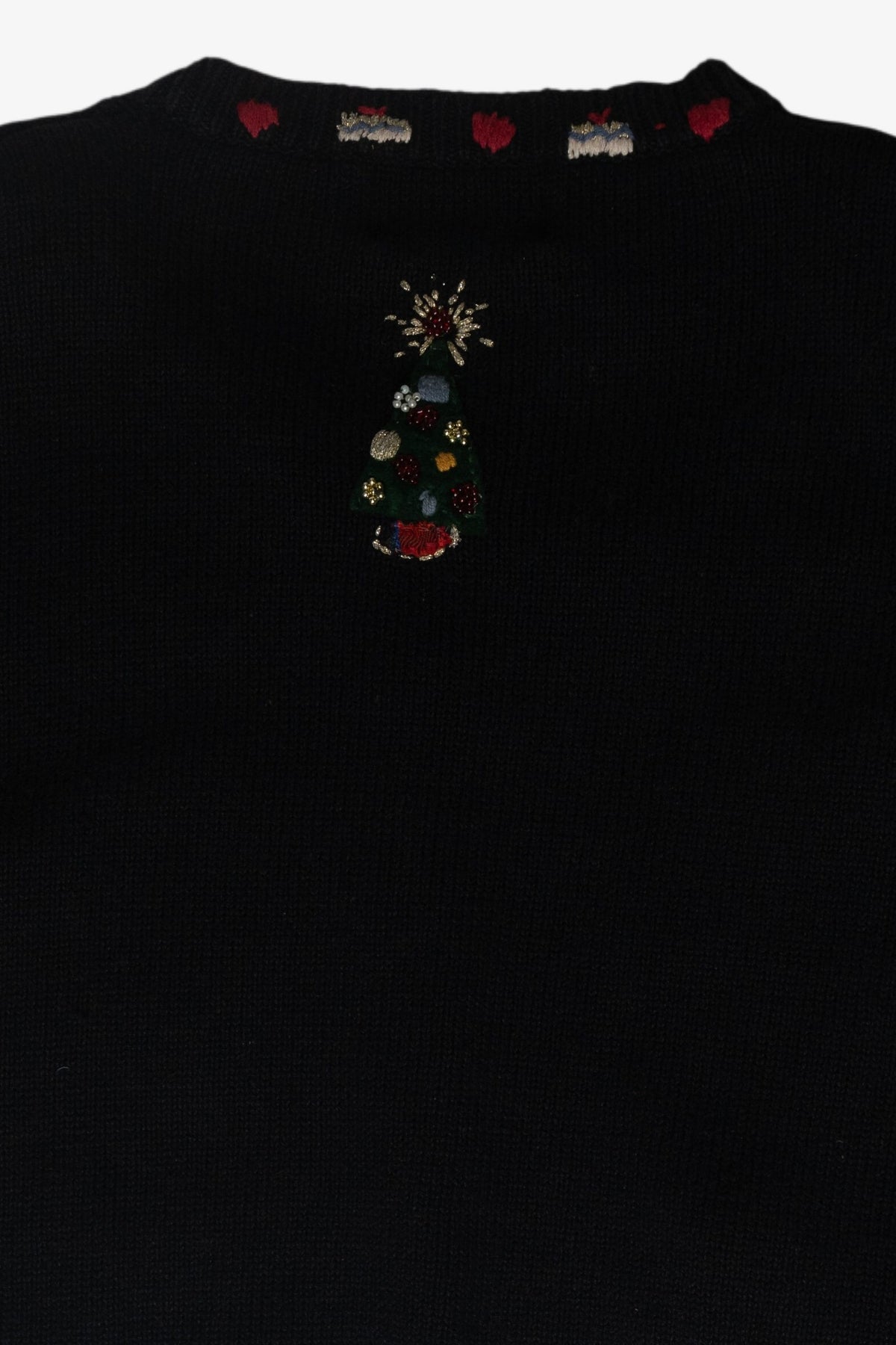 Jolly Santas Ugly Christmas Cardigan (2000s)