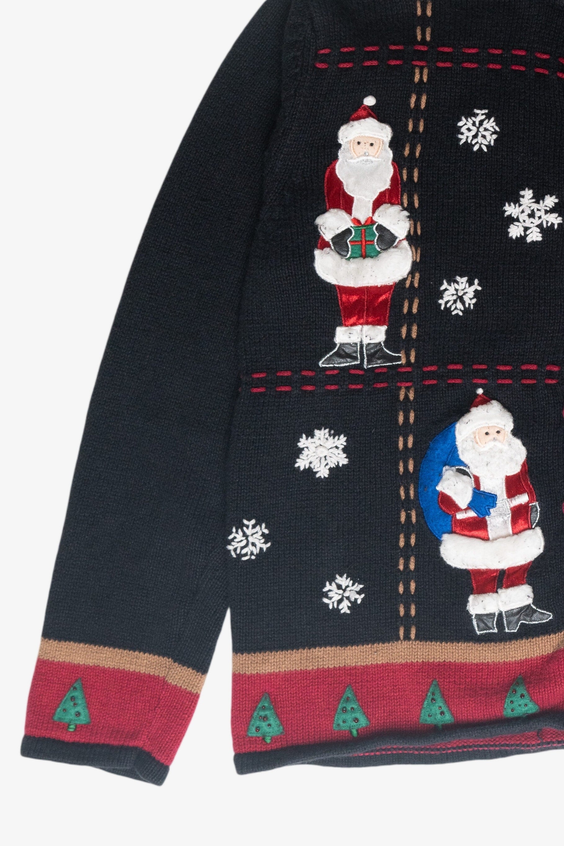 Santas Ugly Christmas Cardigan (1990s)