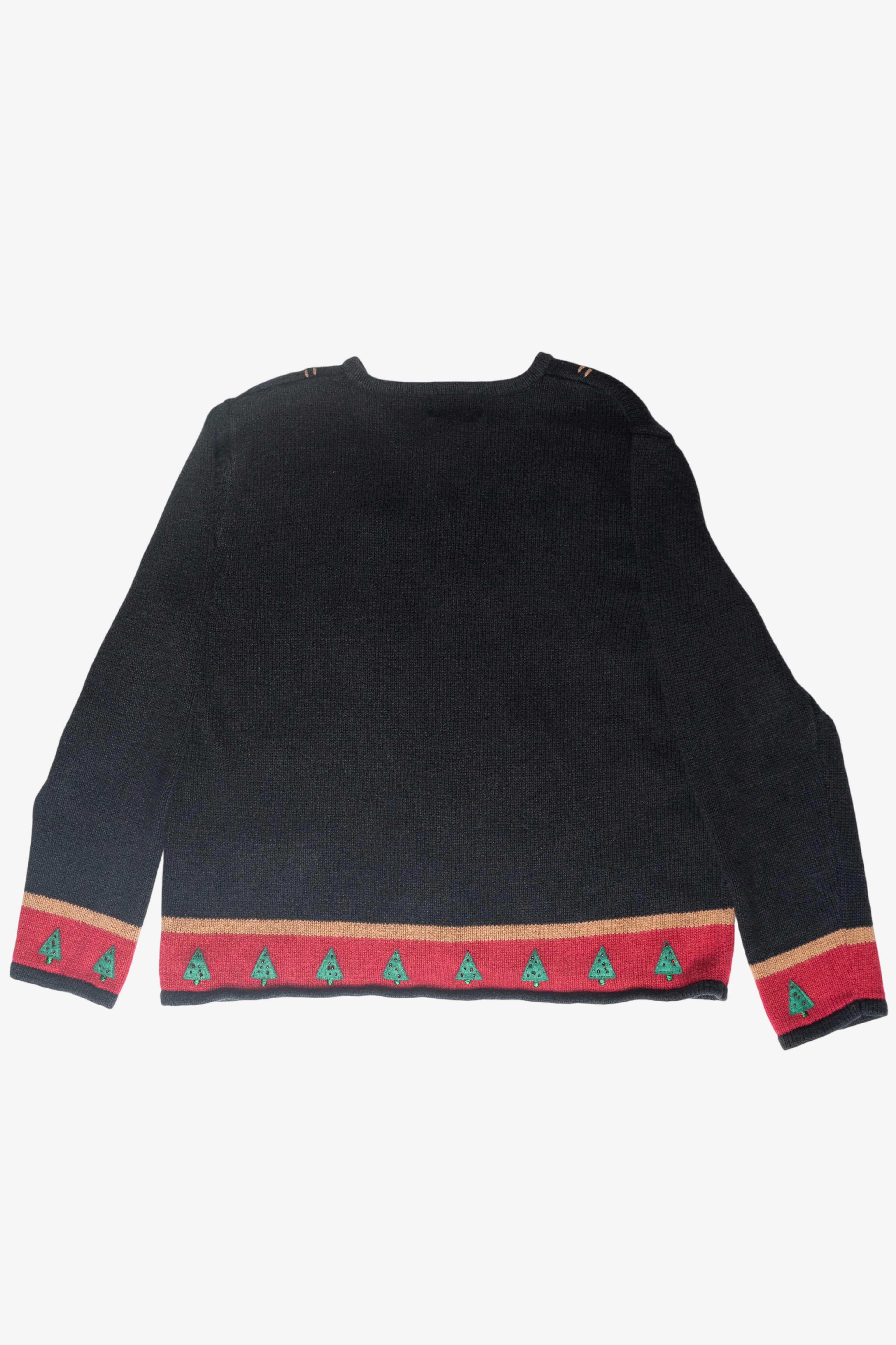 Santas Ugly Christmas Cardigan (1990s)