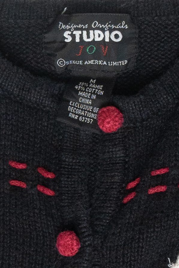 Santas Ugly Christmas Cardigan (1990s)