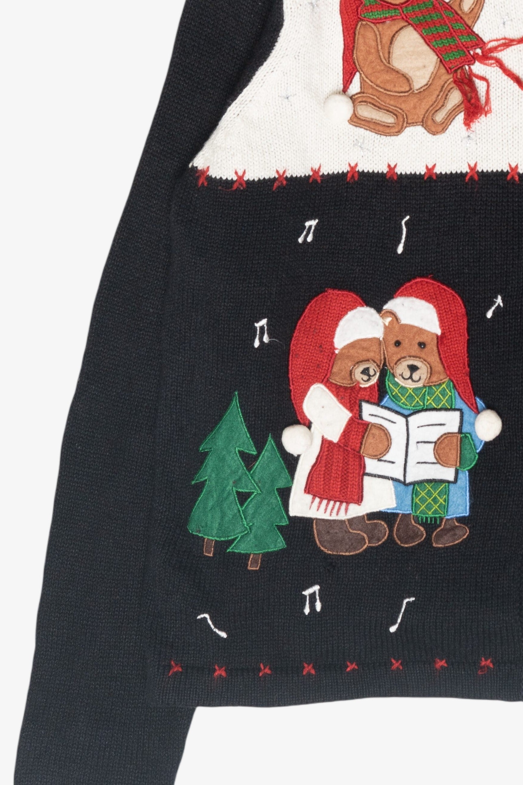 Bears Vintage Ugly Christmas Cardigan (2000s)