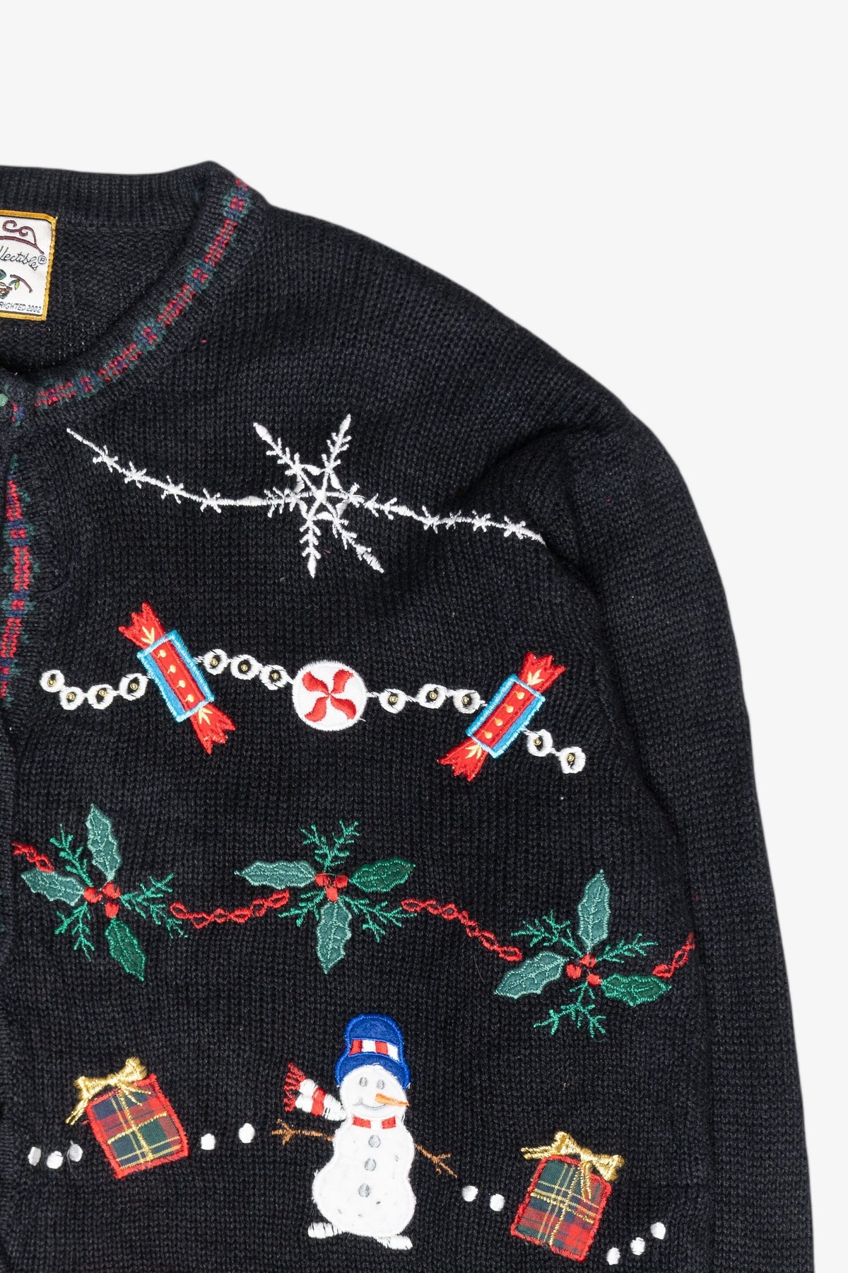 Garland Vintage Ugly Christmas Cardigan (2000s)