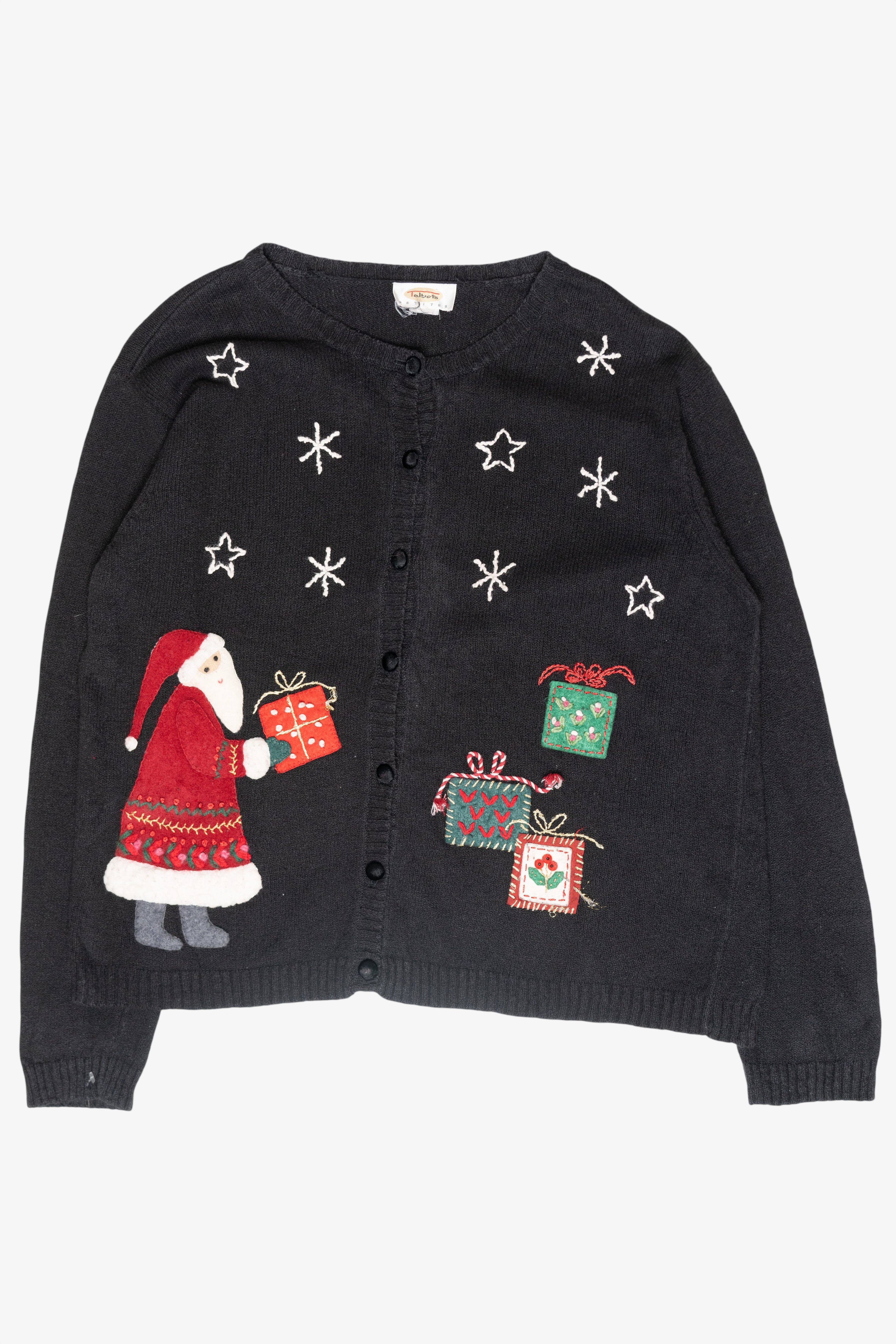 Santa Vintage Ugly Christmas Cardigan (2000s)