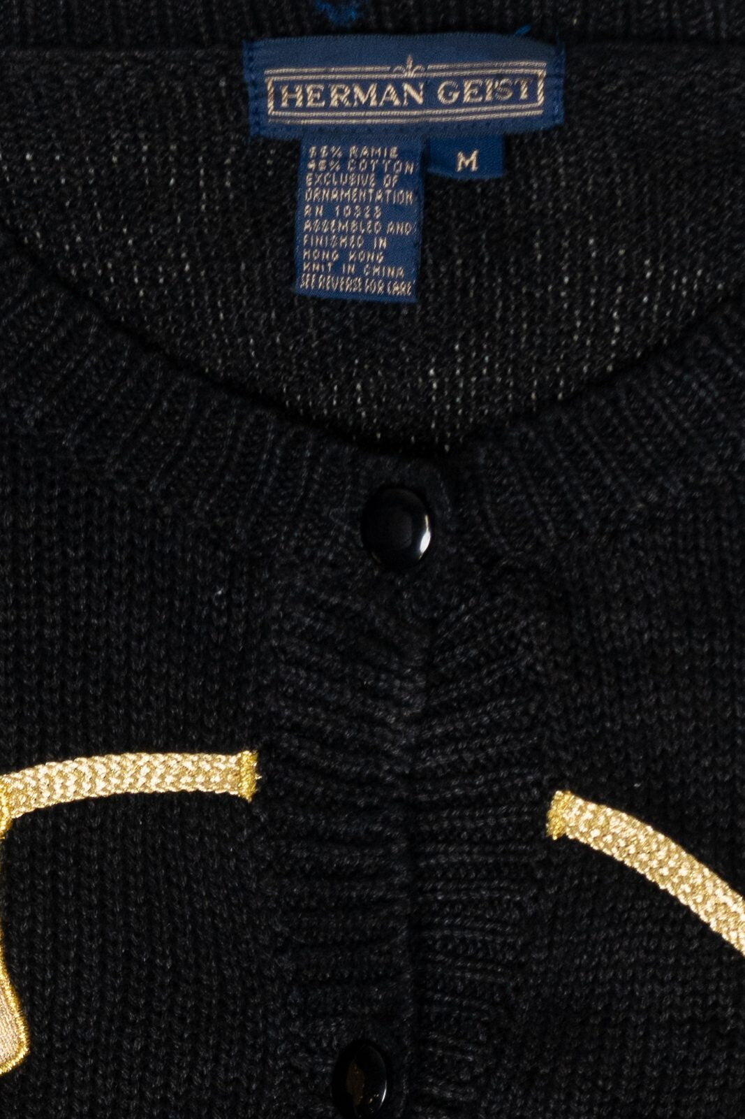 Musical Vintage Ugly Christmas Cardigan (1990s)