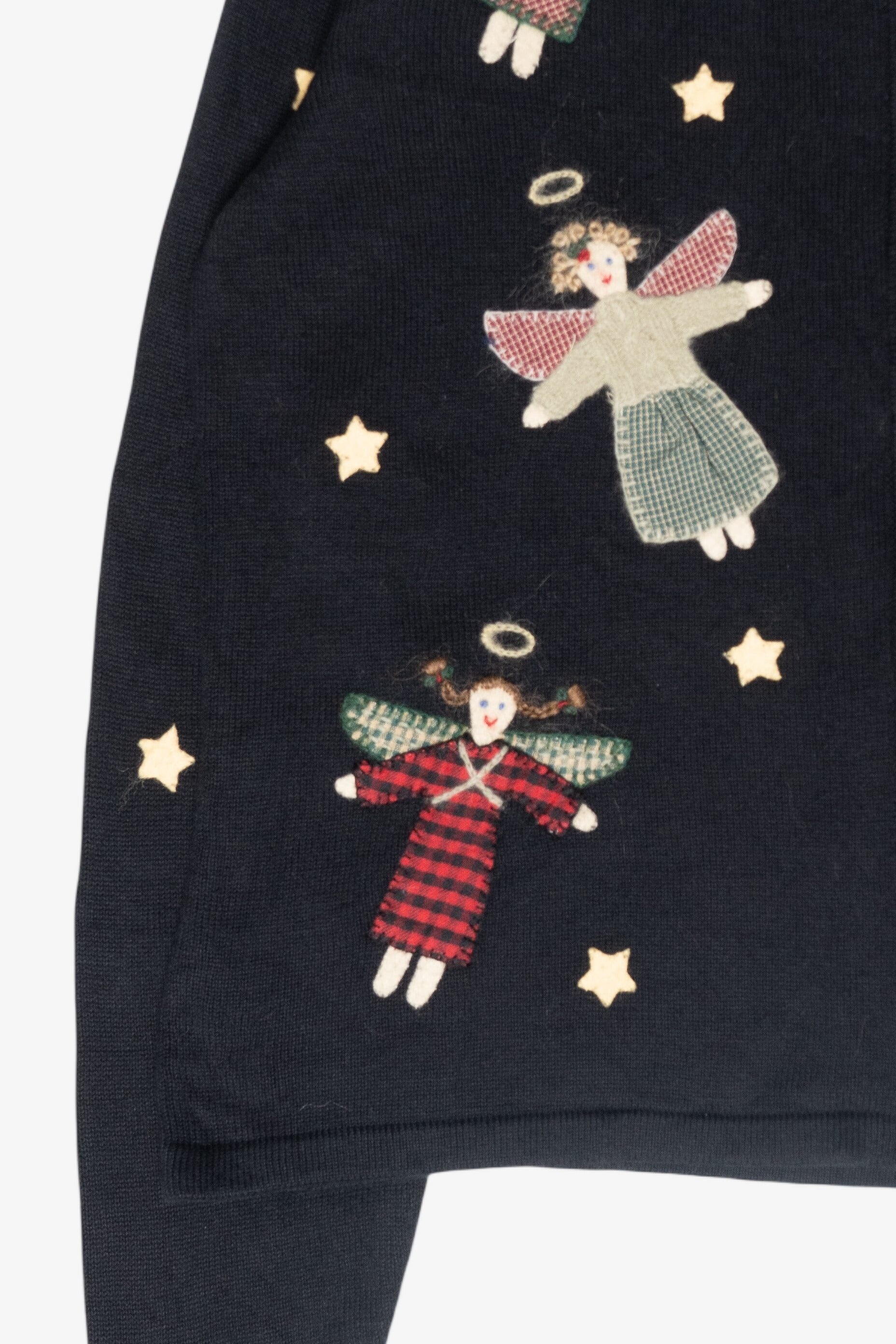 Angels Vintage Ugly Christmas Cardigan (1990s)