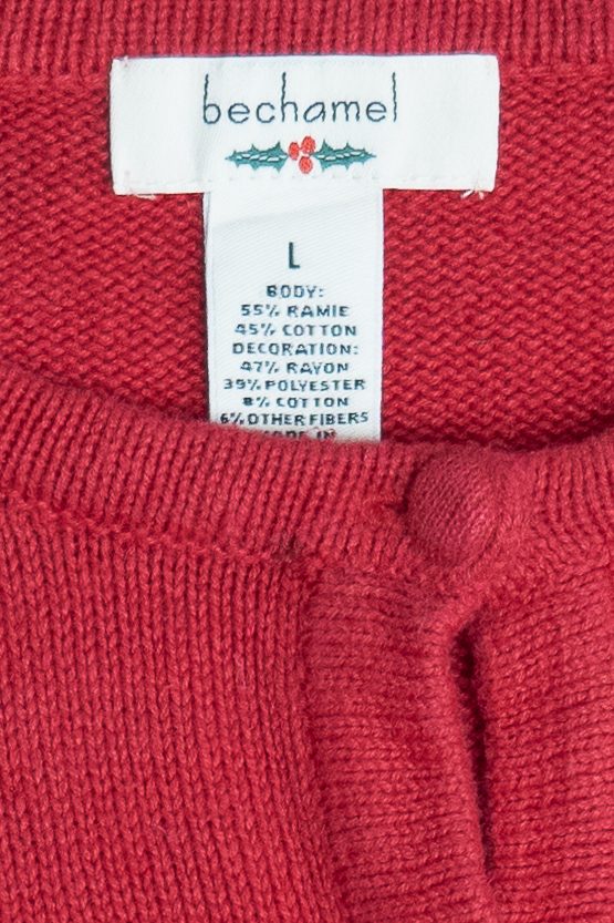 Vintage Polar Bears Ugly Christmas Cardigan Sweater (1990s)