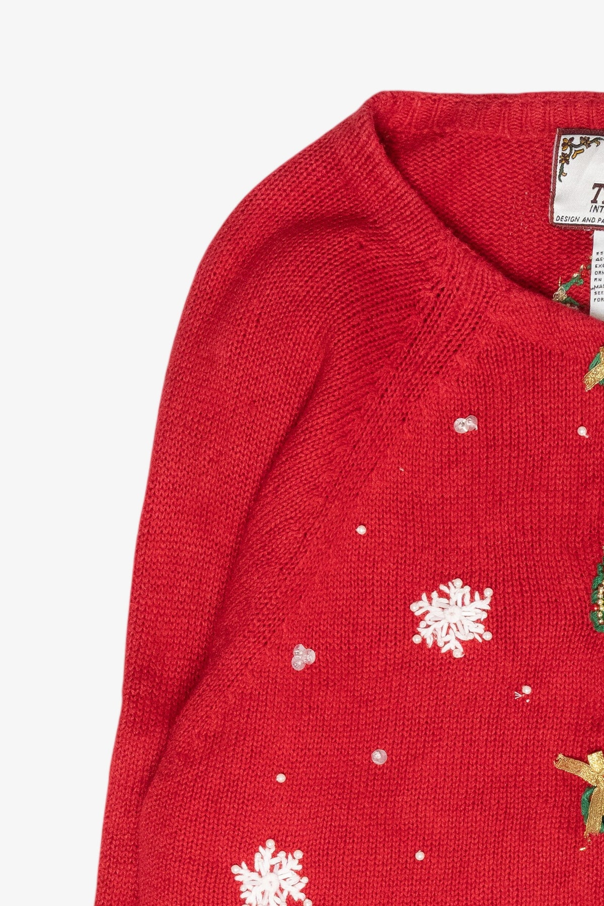 Sweet Snowmen Vintage Ugly Christmas Cardigan (2000s)