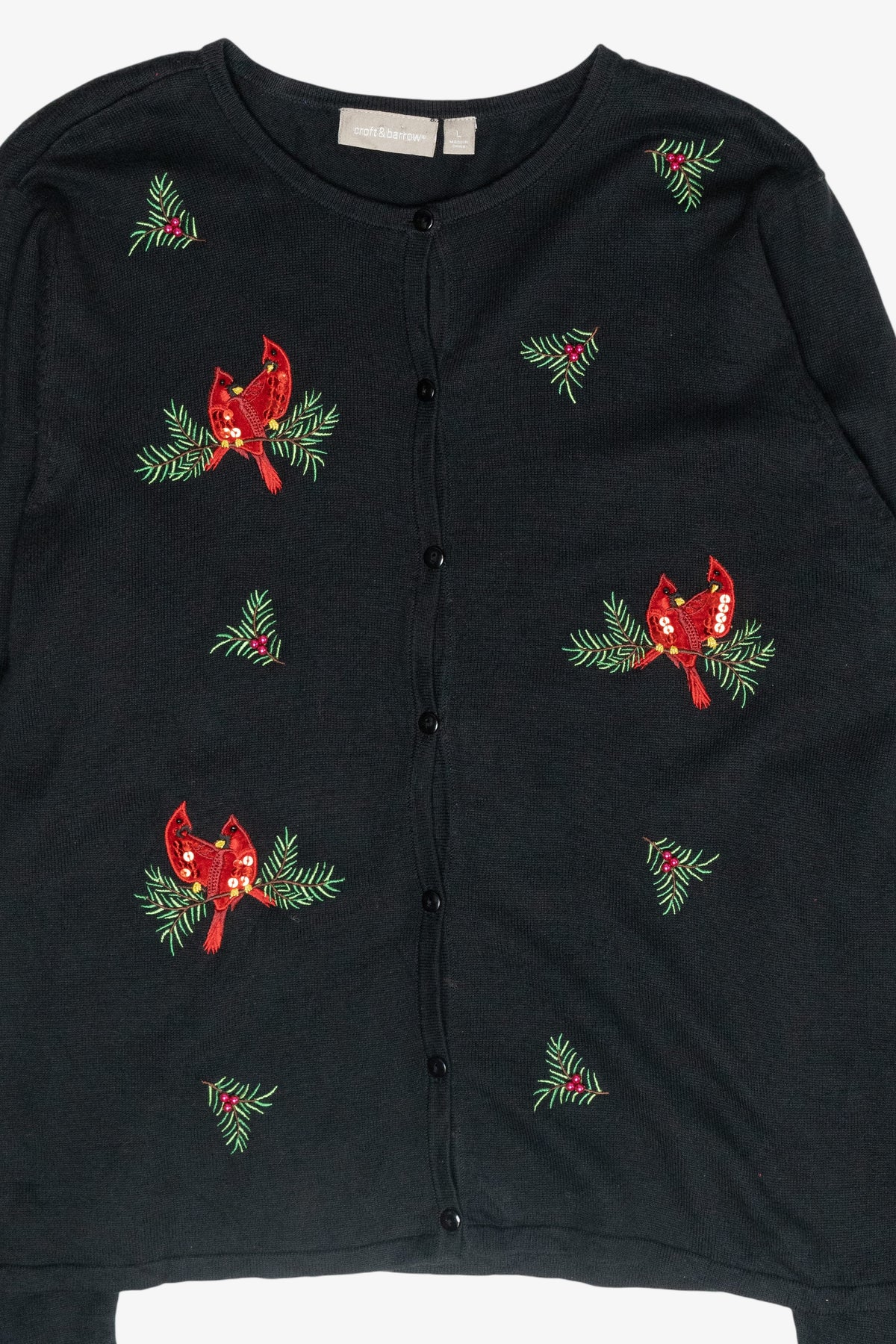 Cardinals Vintage Ugly Christmas Cardigan (2000s)
