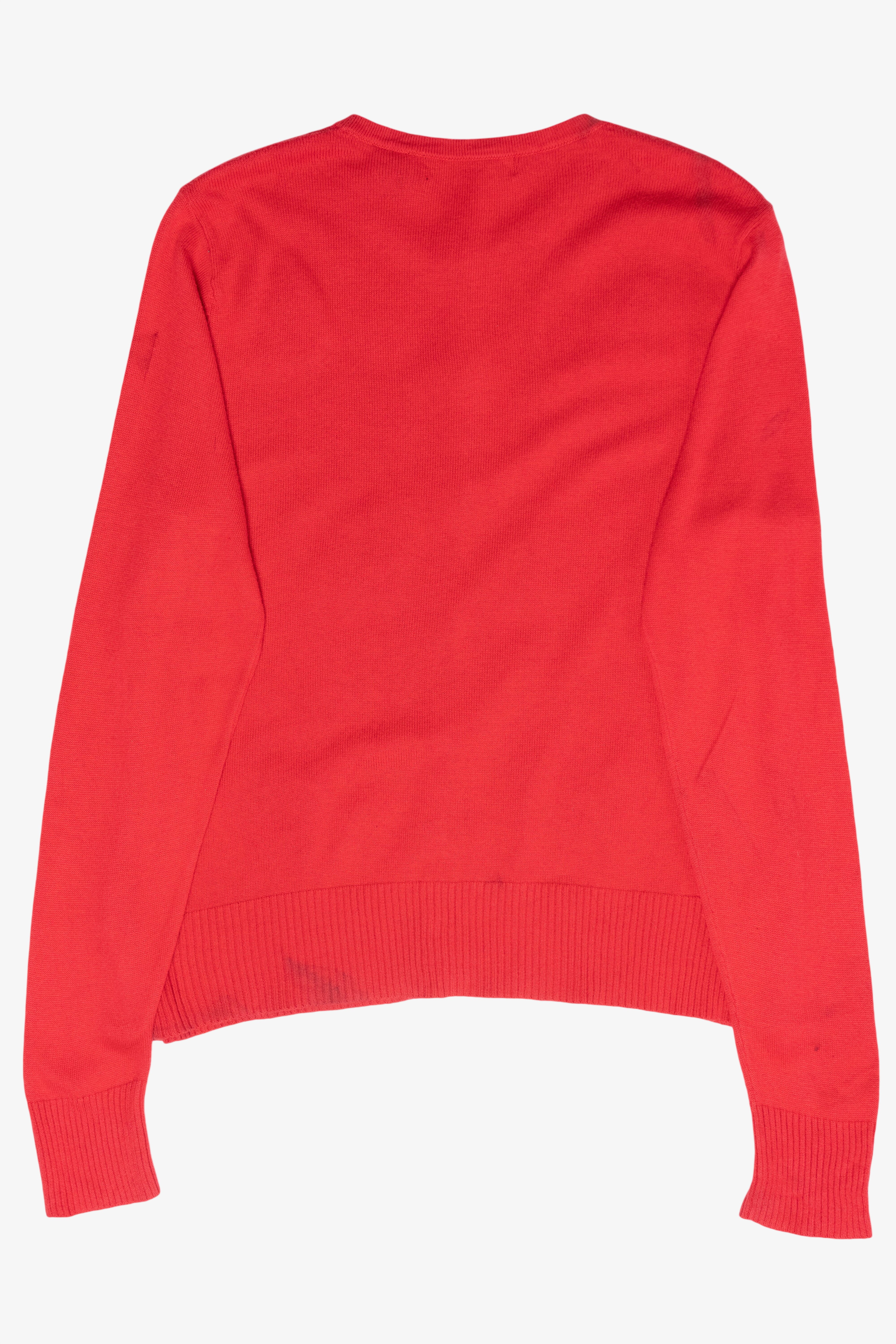 Mini Gingerbread Cookies Vintage Ugly Christmas Cardigan (2000s)