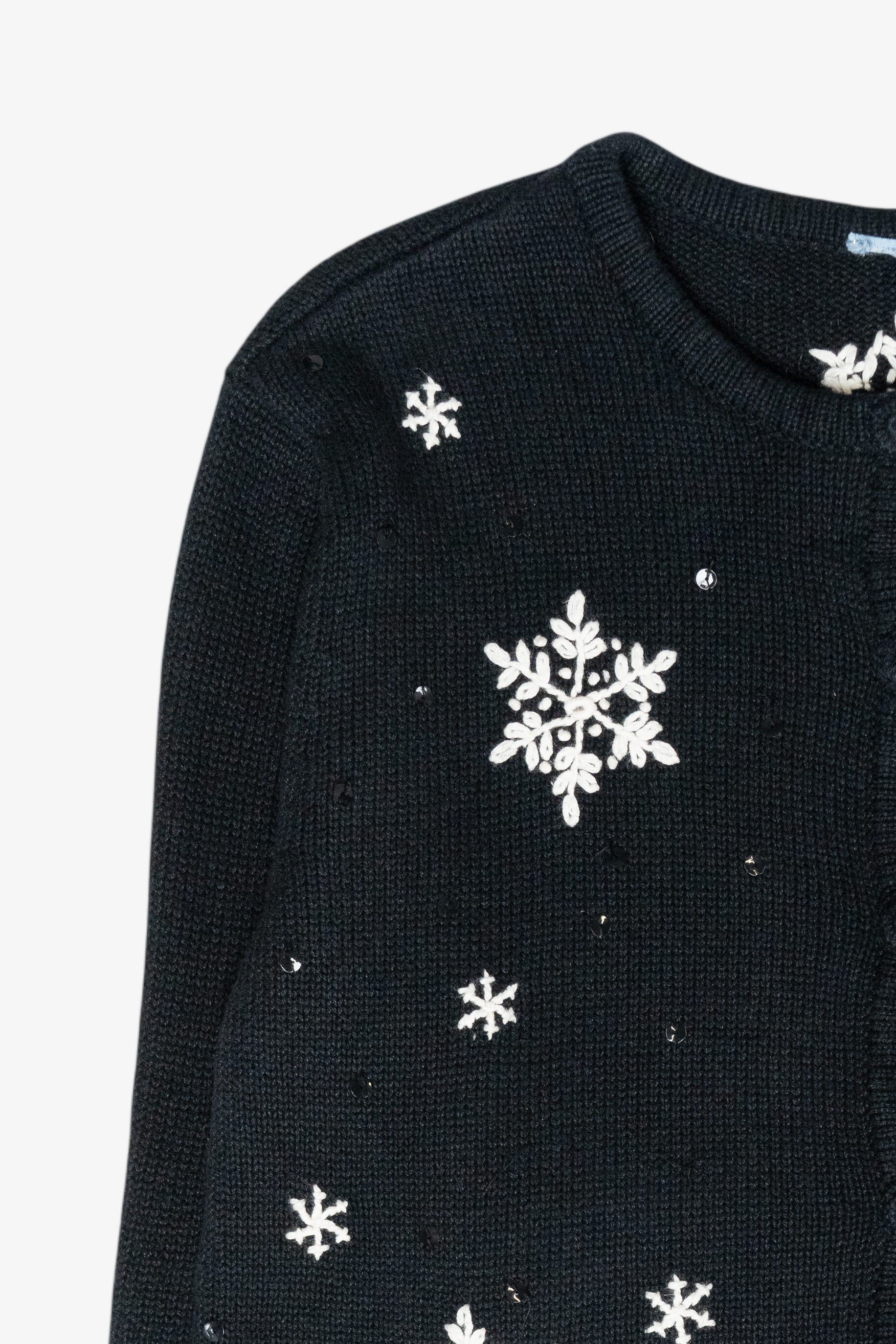Winter Village Vintage Ugly Christmas Sweater (2000s)