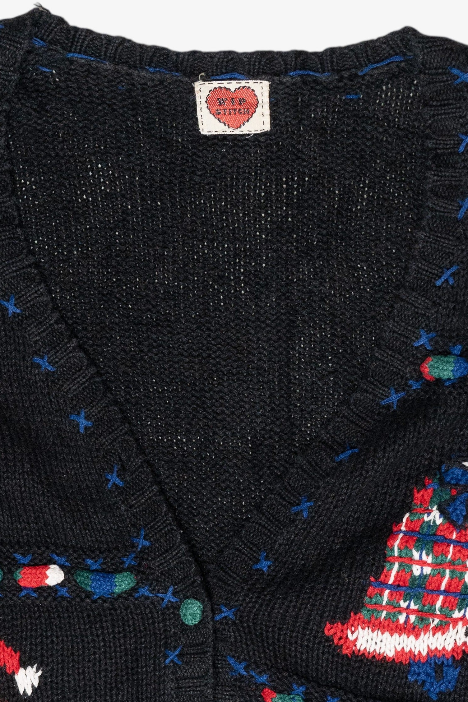 Bears Handmade Vintage Ugly Christmas Sweater (1980s)
