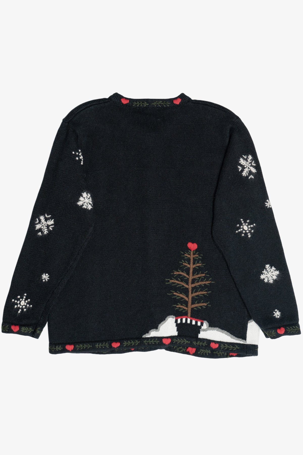 Vintage Snowmen Ugly Christmas Sweater (1990s)