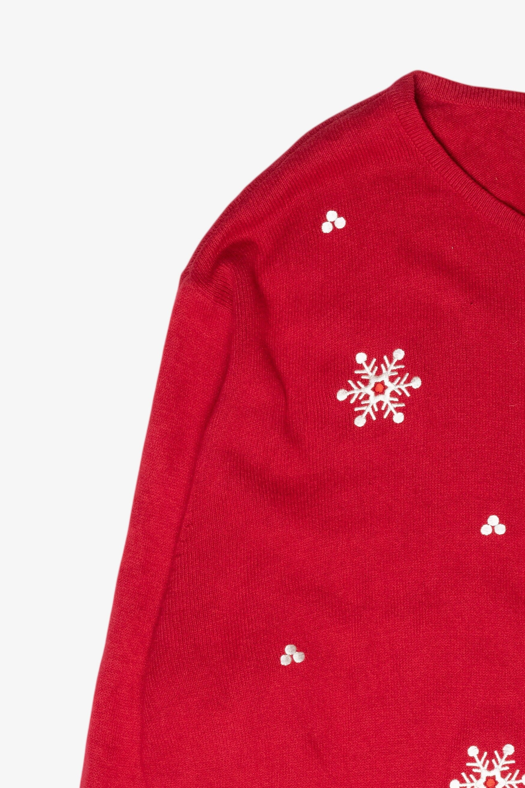 Cowboy Snowman Vintage Ugly Christmas Sweater (2000s)