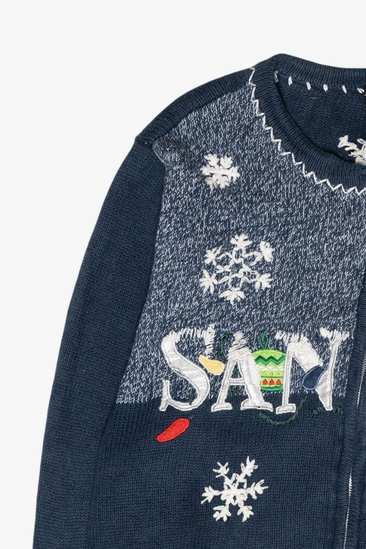Santa Vintage Ugly Christmas Cardigan (2000s)