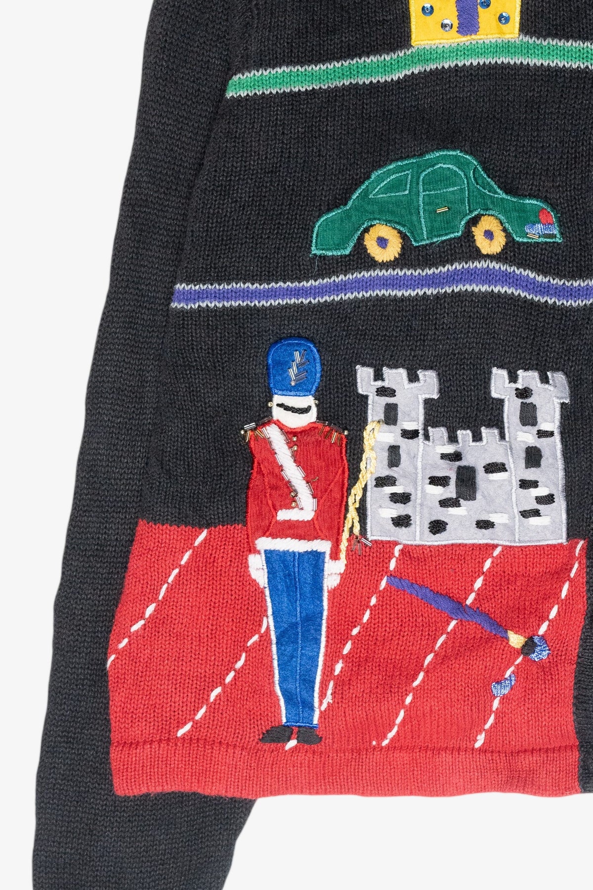 Holiday Toys Vintage Ugly Christmas Cardigan (2000s)