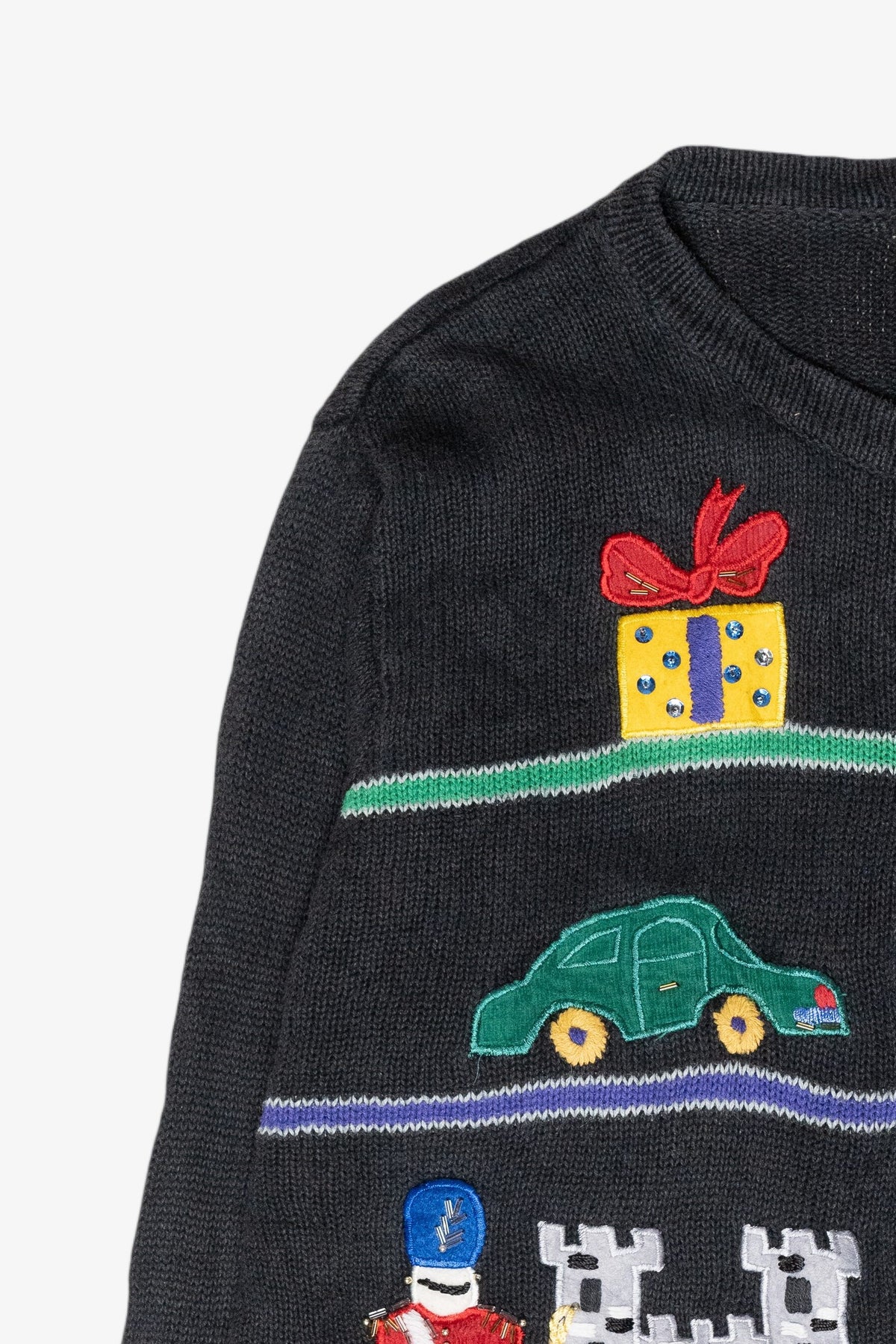 Holiday Toys Vintage Ugly Christmas Cardigan (2000s)