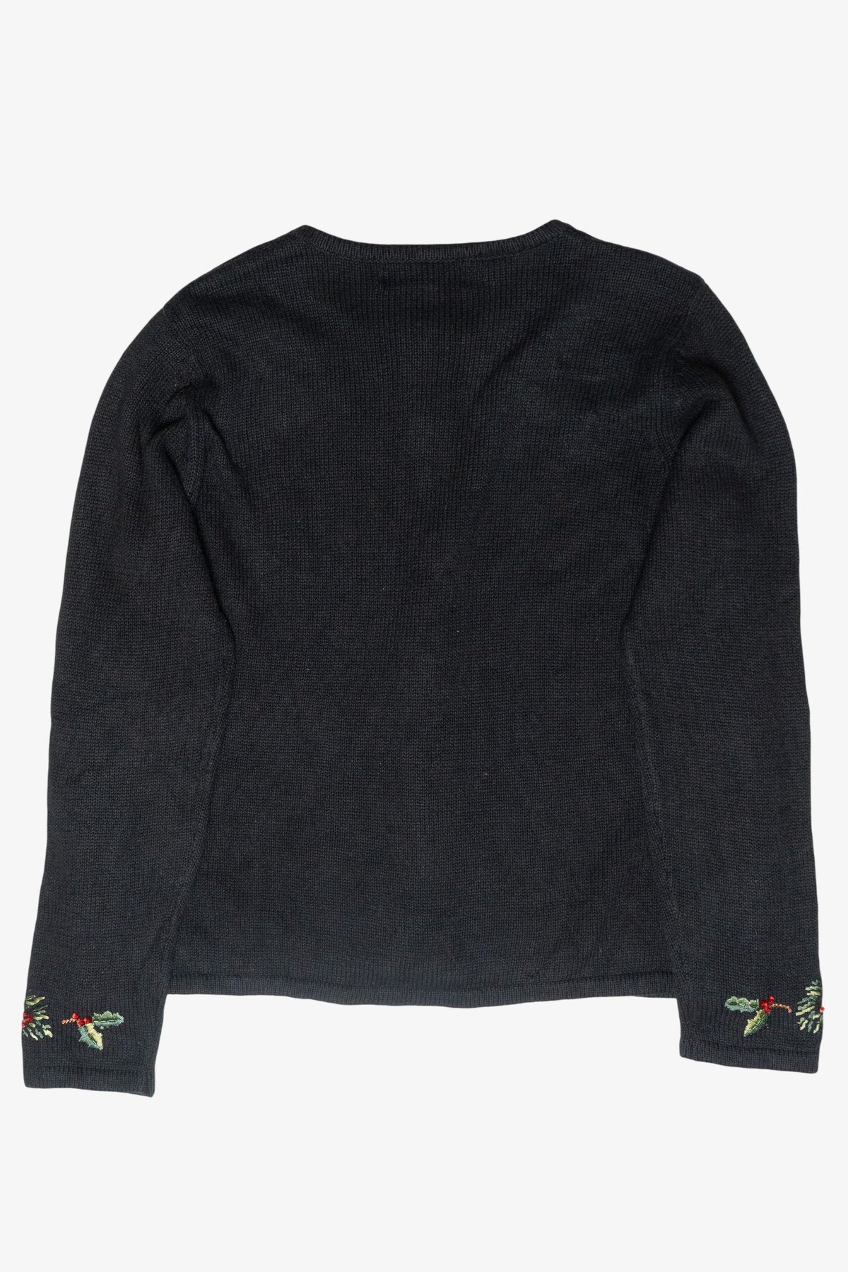 Cardinal Vintage Ugly Christmas Zip Cardigan (2000s)