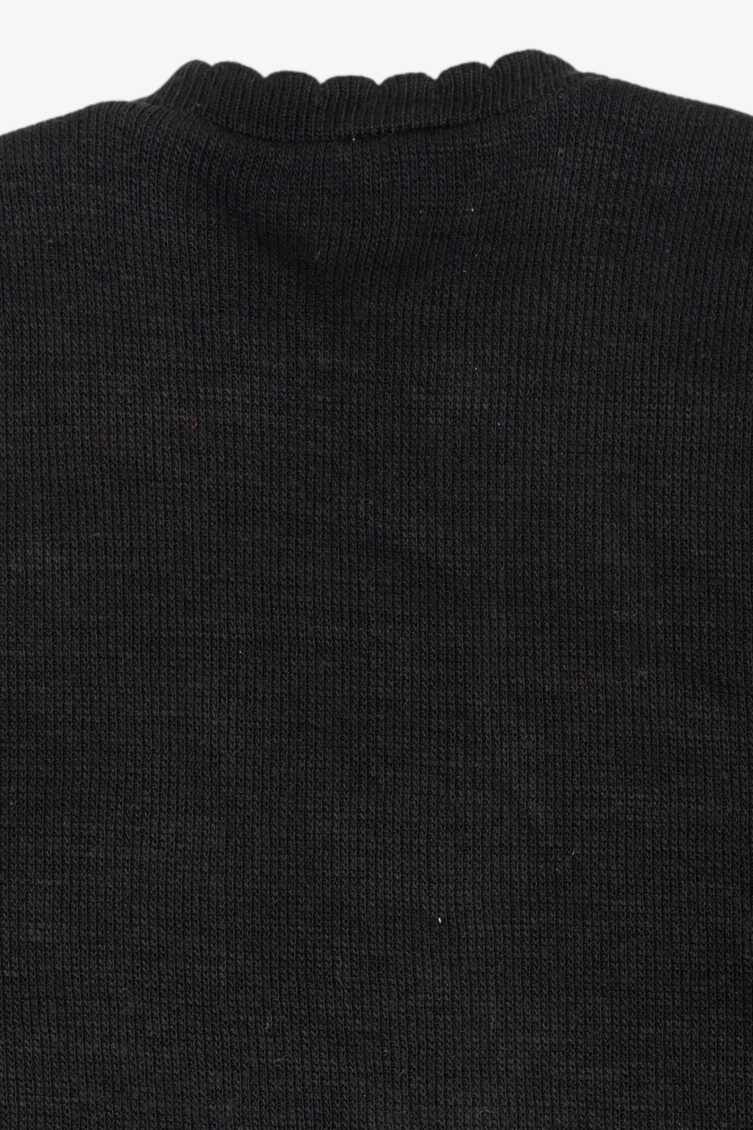 Vintage Black Nutcracker Wreaths Ugly Christmas Pullover (1980s)