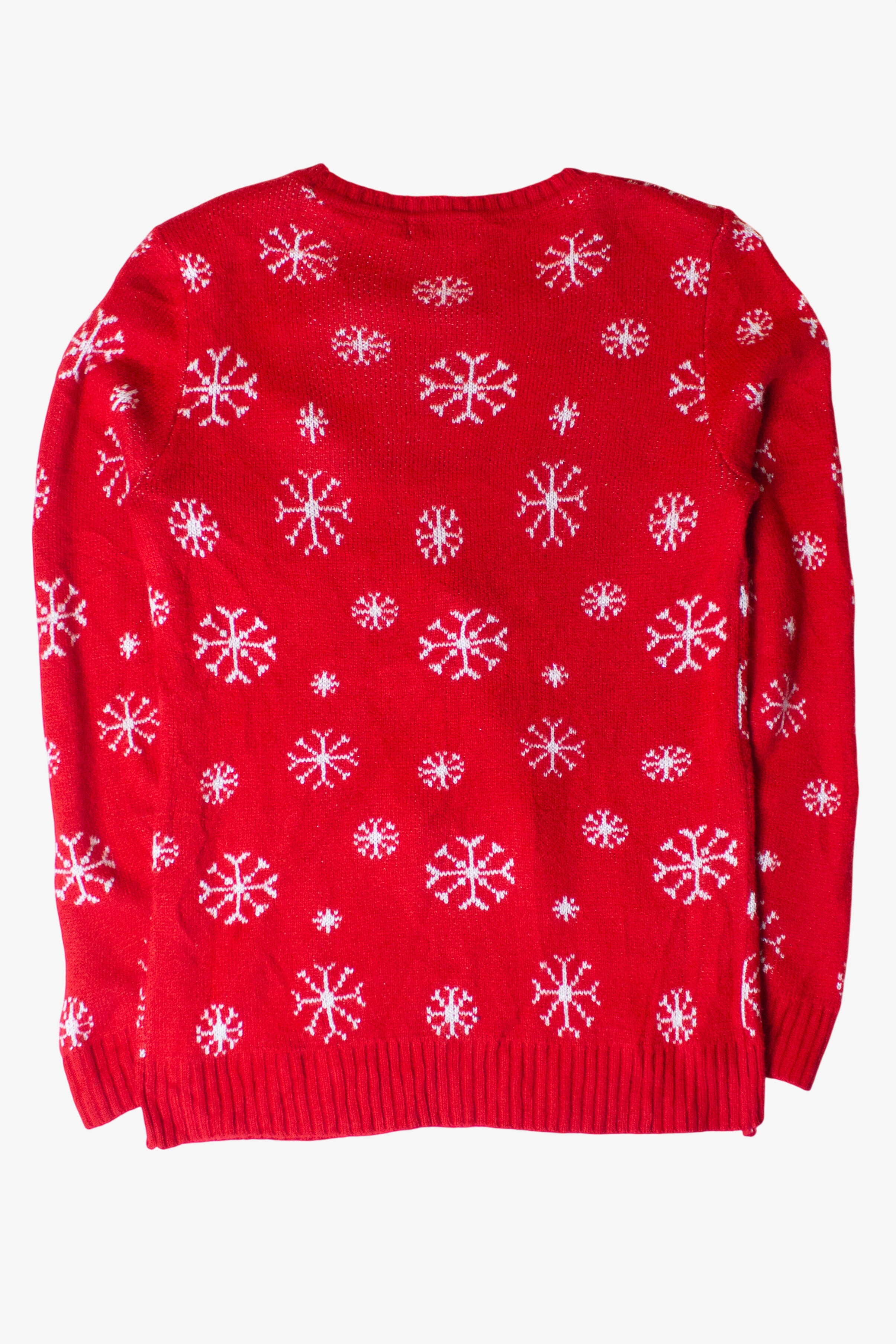 Red Laura Scott Tree Christmas Sweater (2010s)