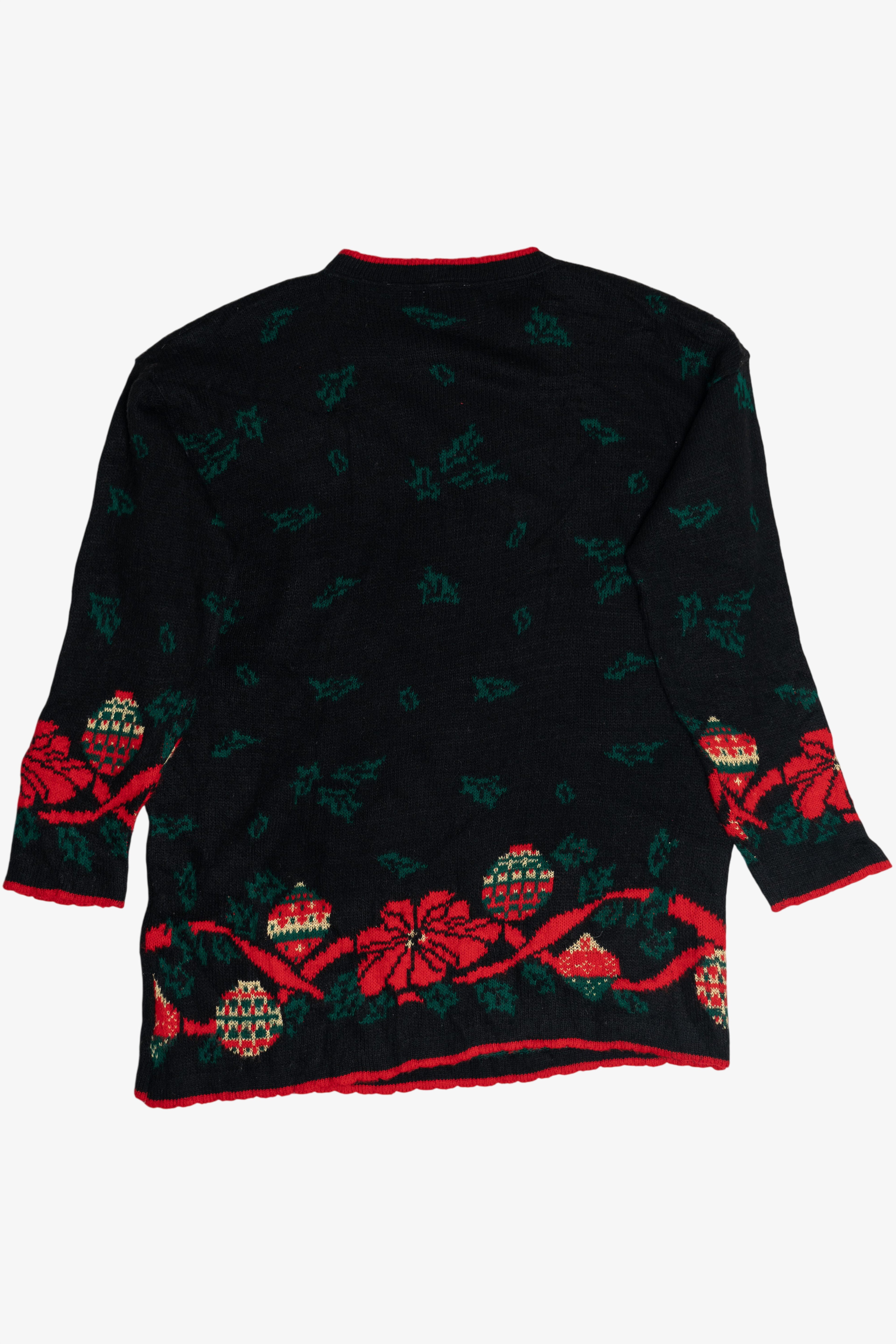 Vintage Nutcracker Ugly Christmas Sweater (1980s)