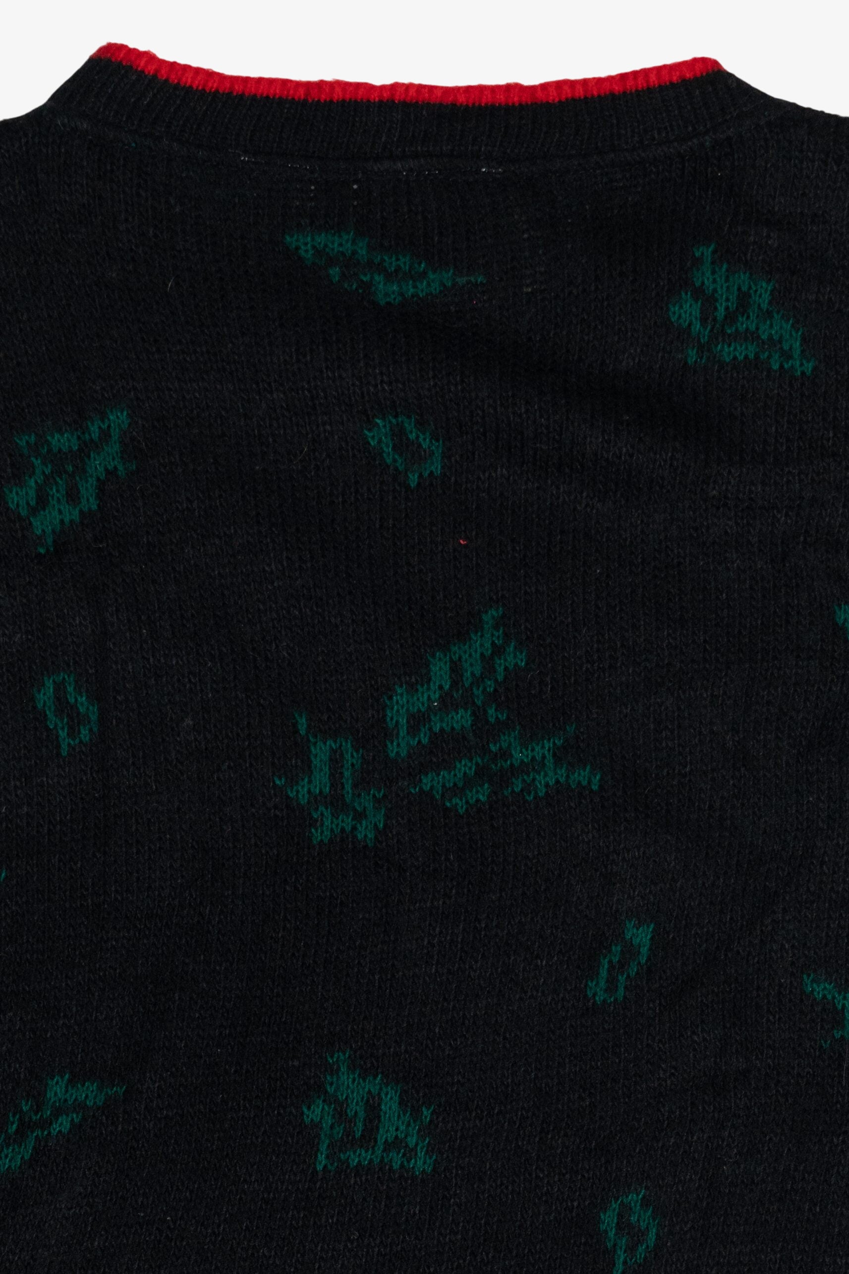Vintage Nutcracker Ugly Christmas Sweater (1980s)