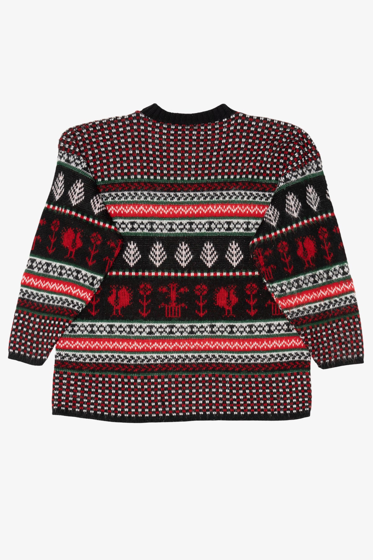 Vintage Red Huntington Ridge Ugly Christmas Pullover (1980s)