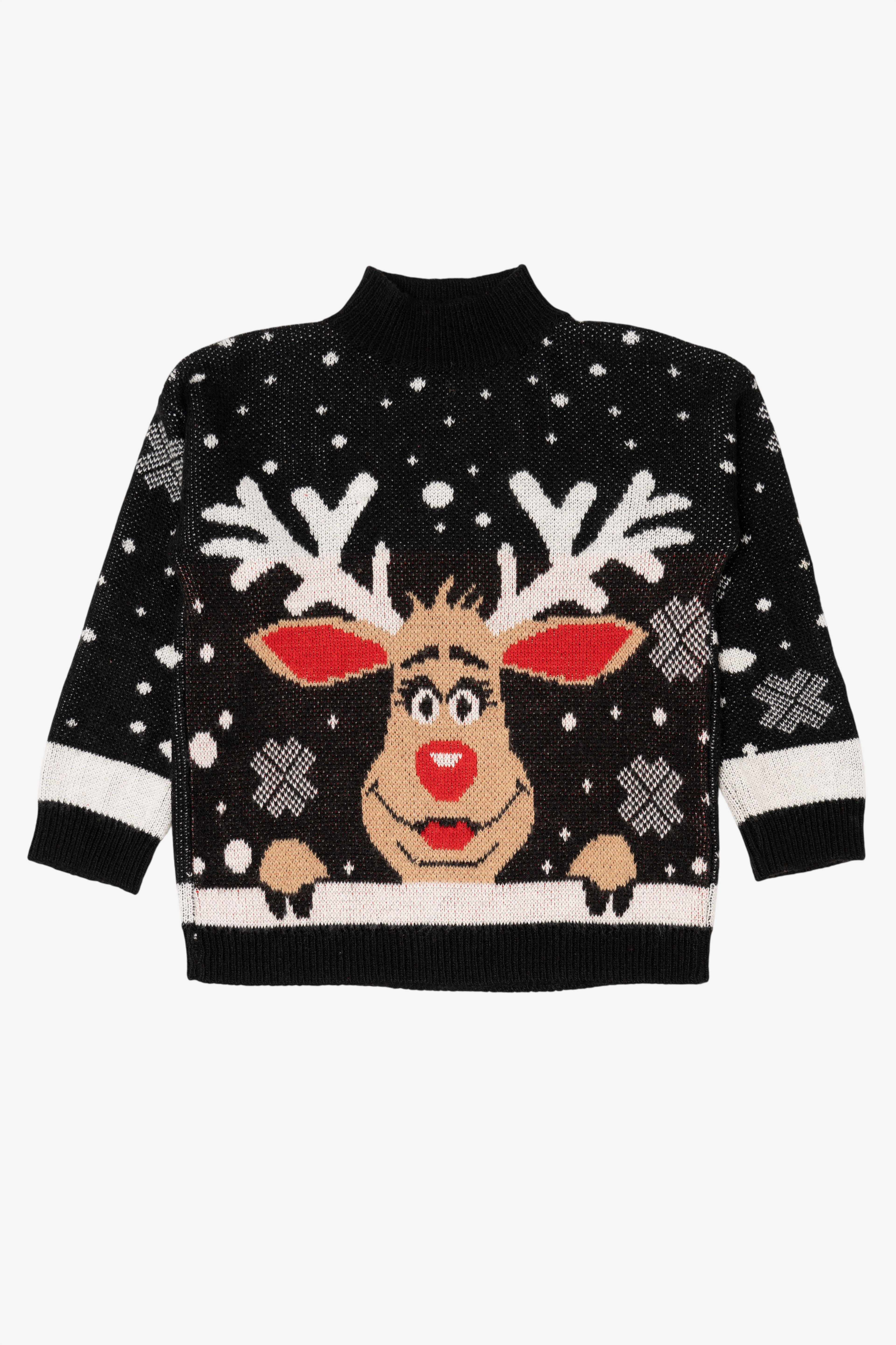 Rudolph The Reindeer Ugly Christmas Pullover