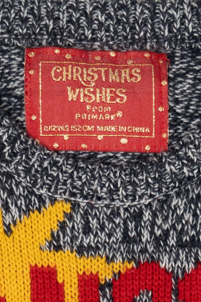 Kid Sized Christmas Wishes "Gangsta Claus" Santa Ugly Pullover (2010s)