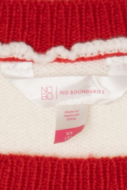 Kid Sized Grump Cat "Nice But Naughty" Christmas Pullover (2010s)