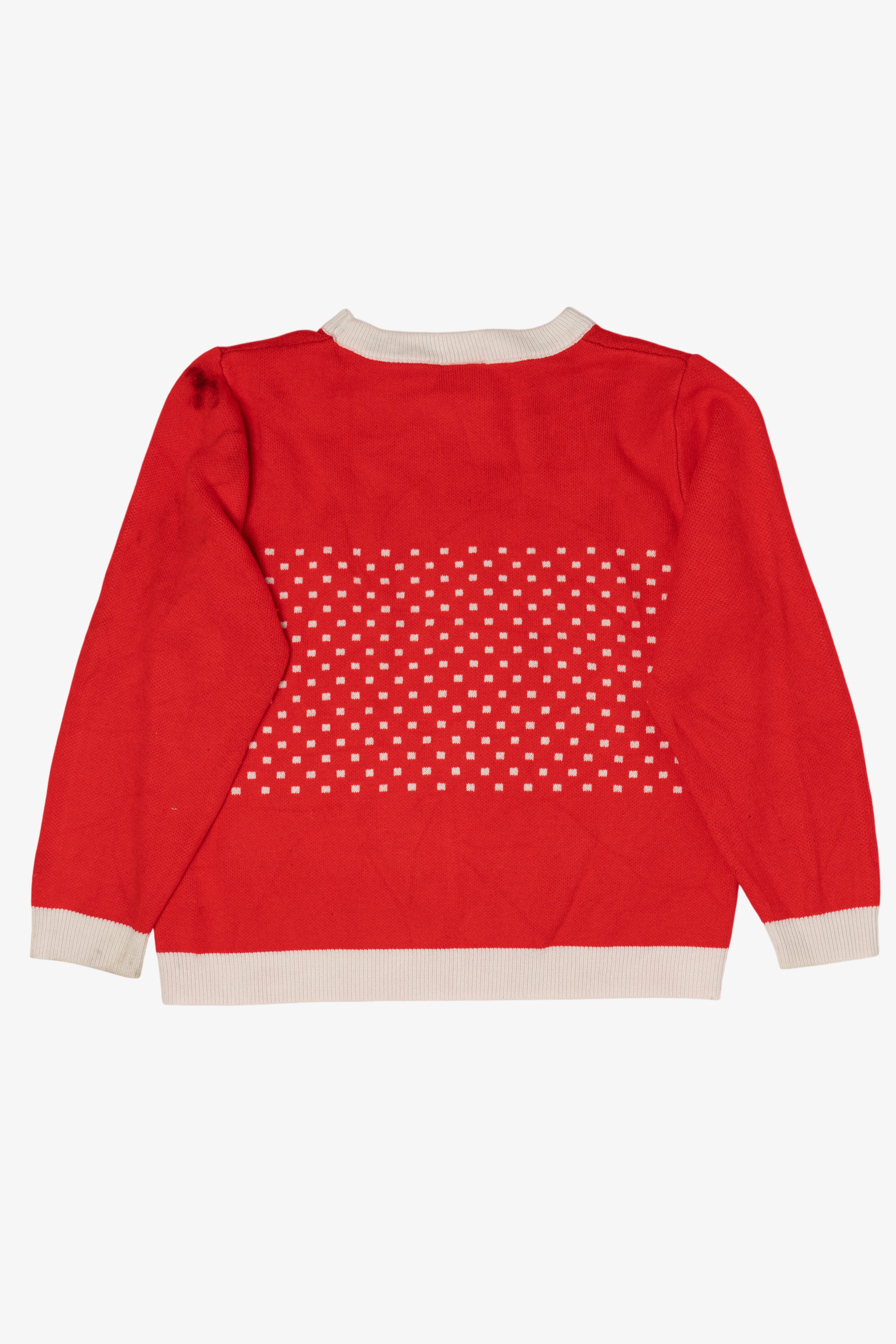 Kid Sized Santa Chick Ugly Christmas Pullover
