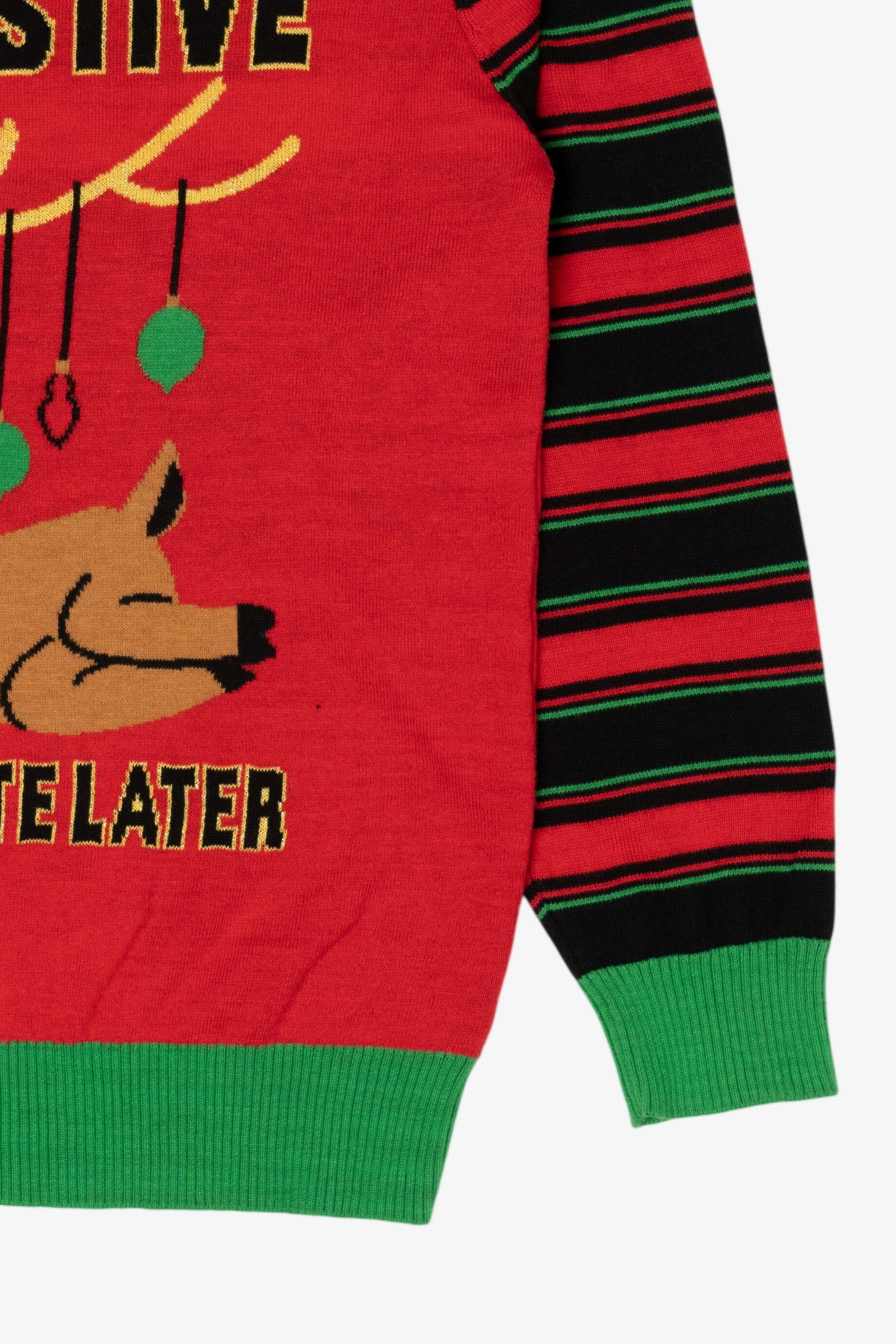 "Felt Festive... Might Delete Later" Ugly Christmas Pullover